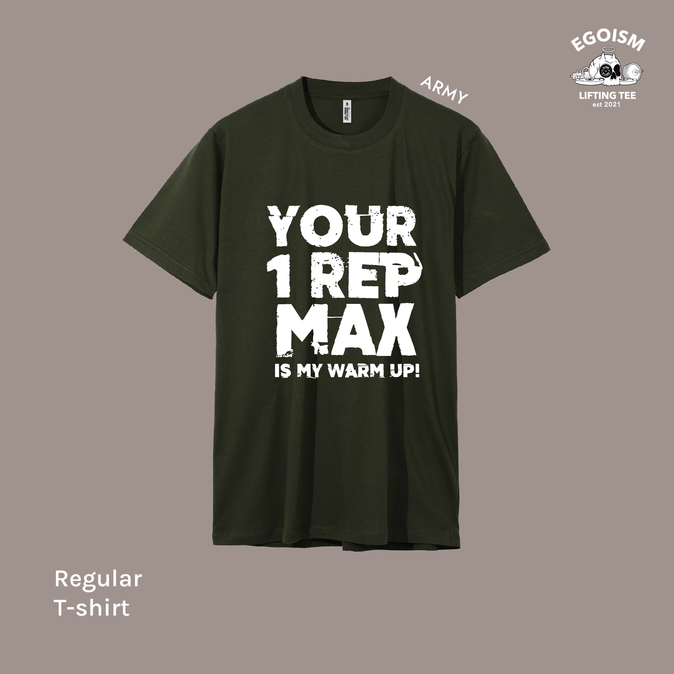 one rep max tshirt 40