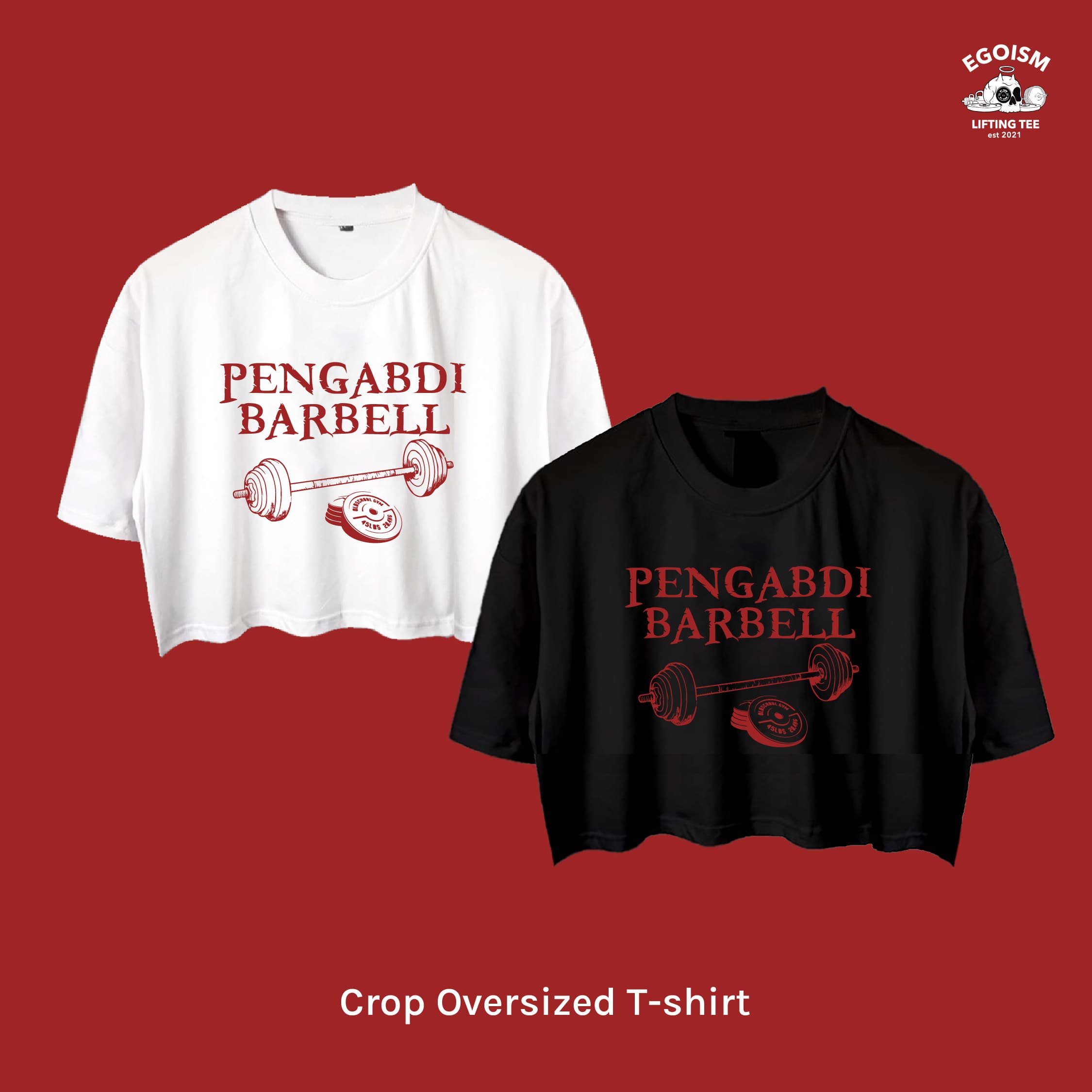 Pengabdi barbell tshirt 3