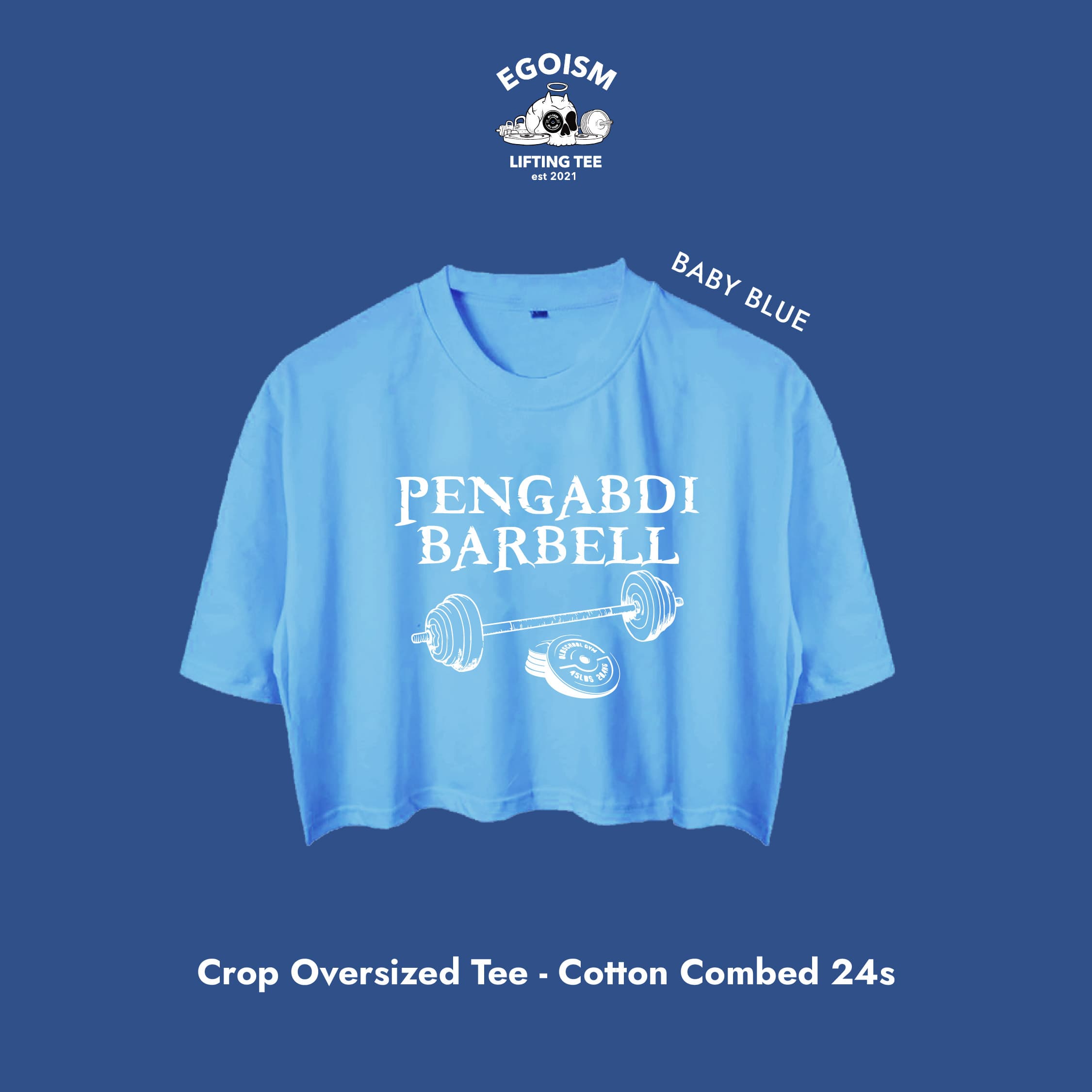 Pengabdi barbell tshirt 4