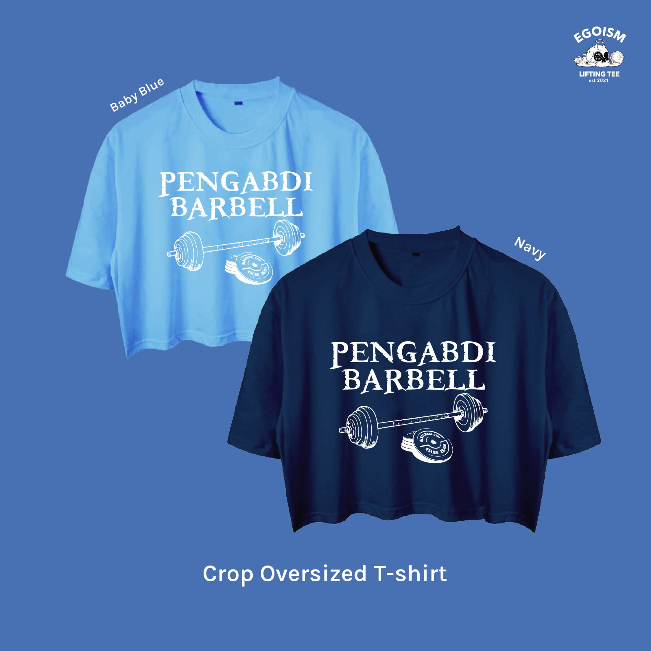 Pengabdi barbell tshirt 9