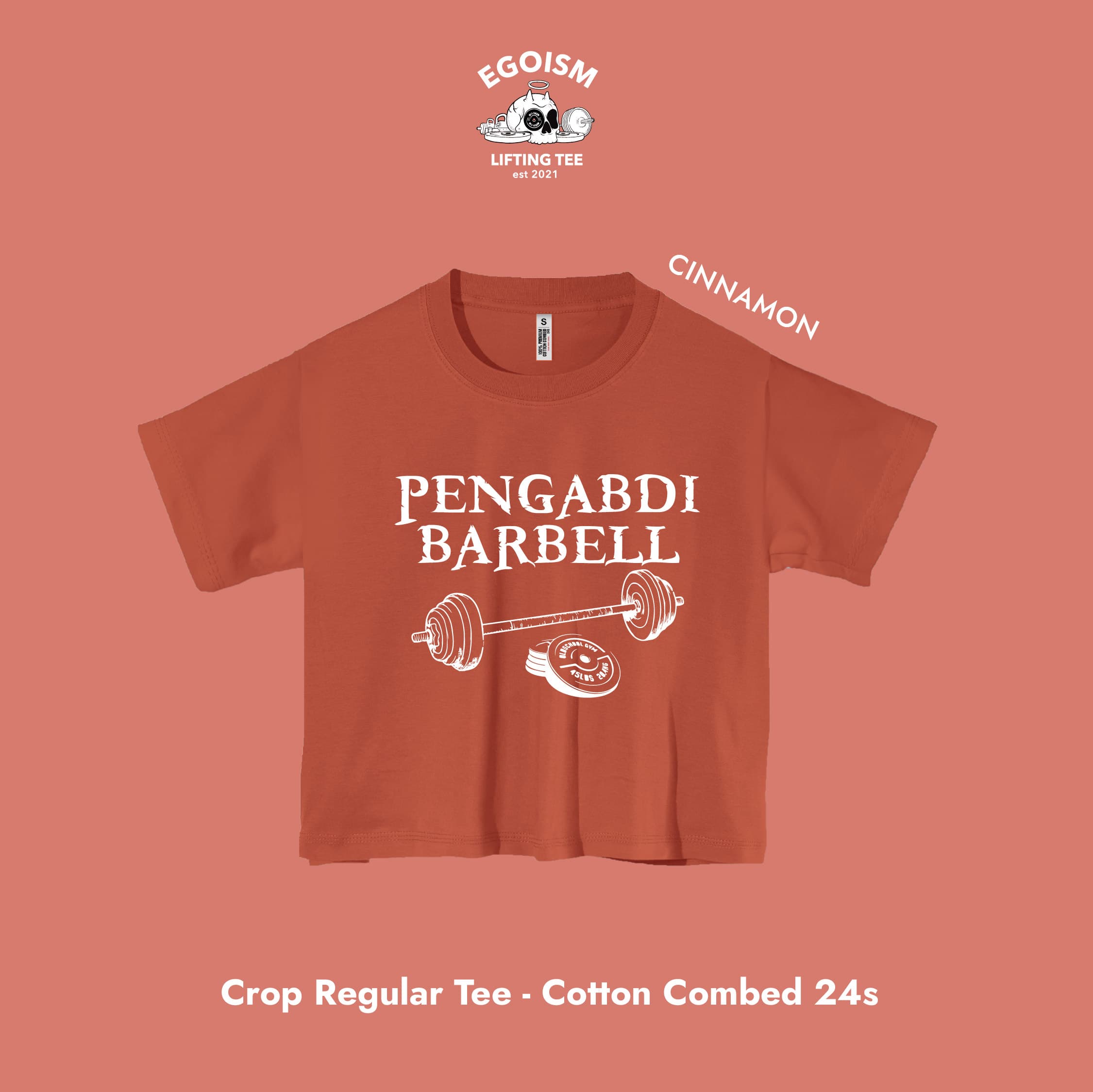 Pengabdi barbell tshirt 13