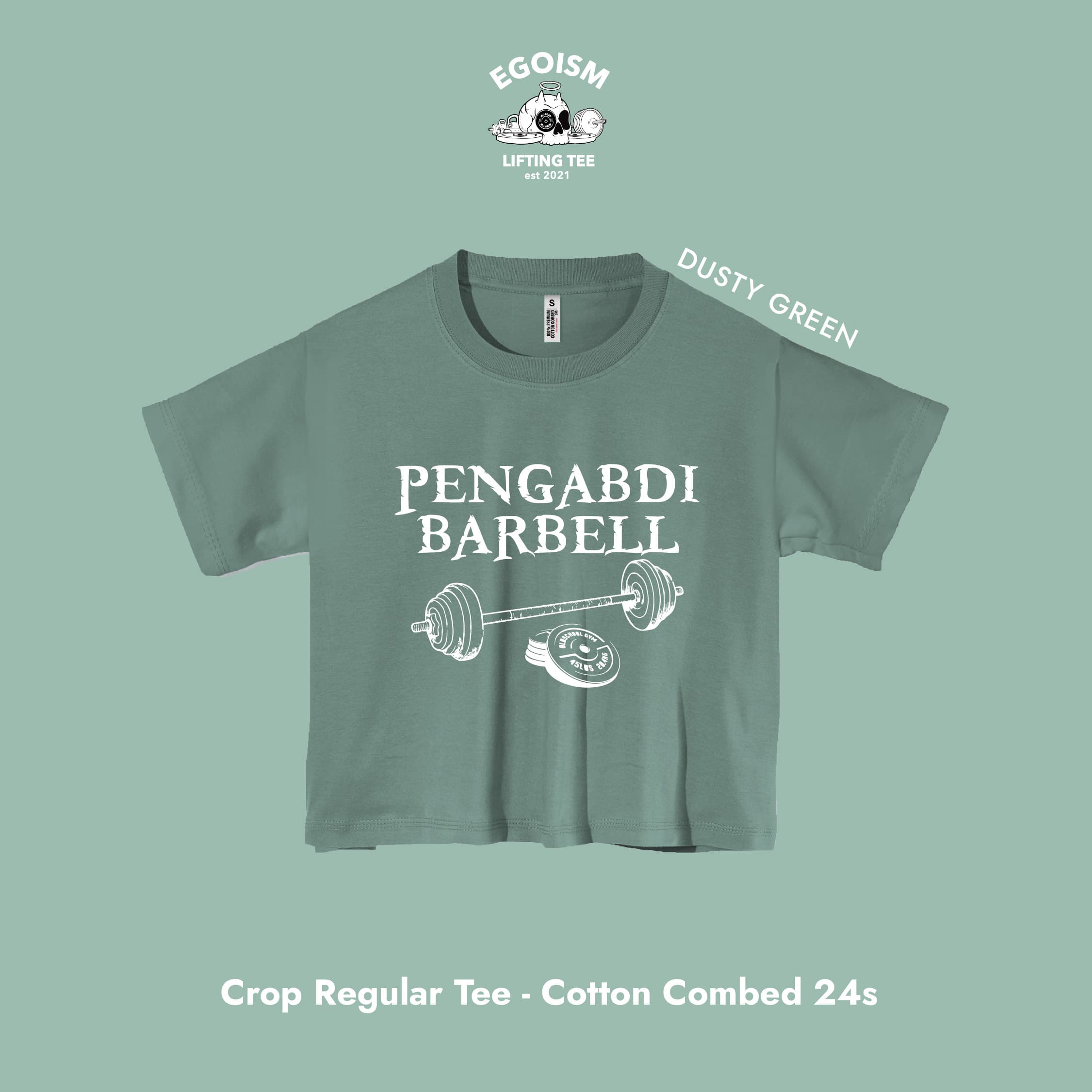 Pengabdi barbell tshirt 15