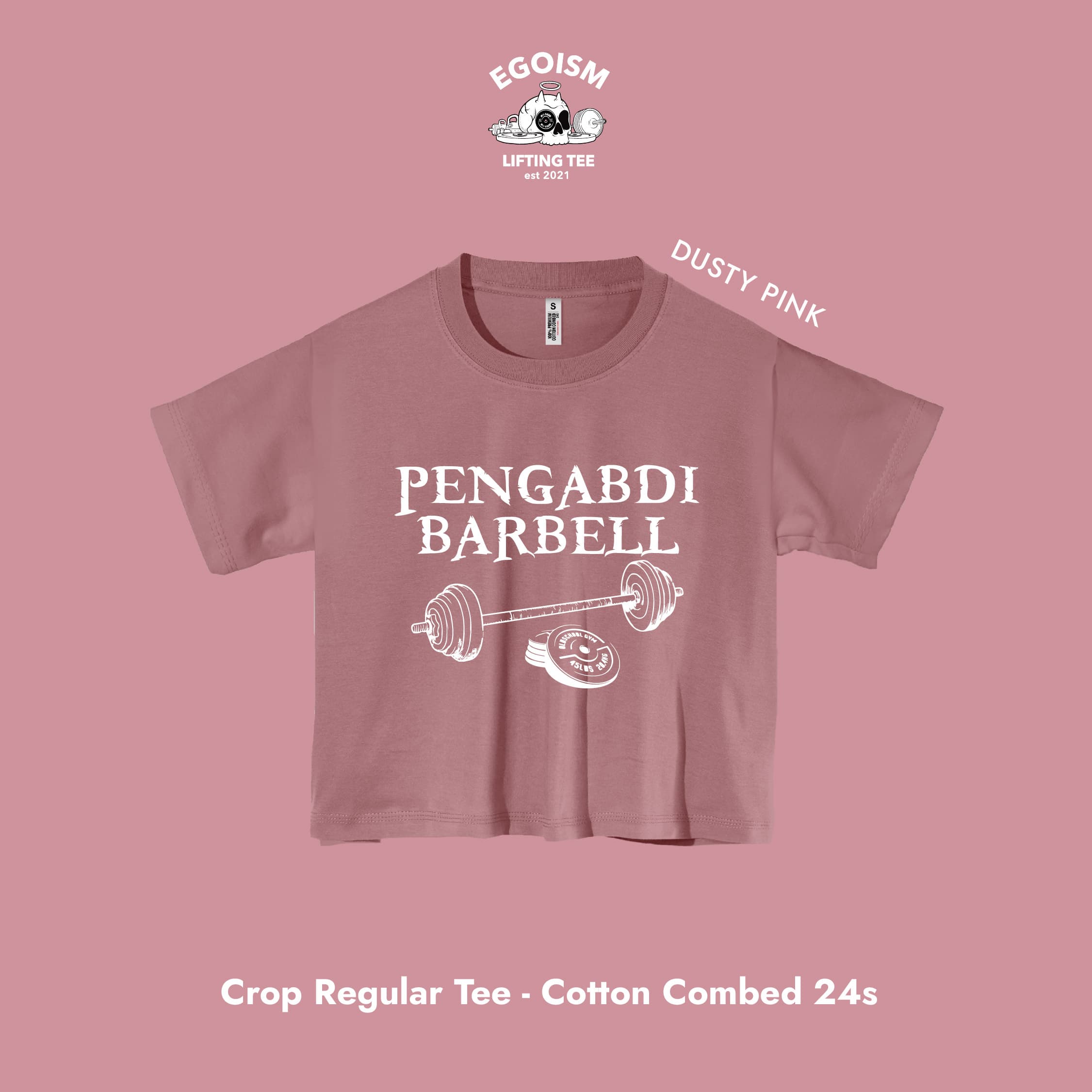 Pengabdi barbell tshirt 17