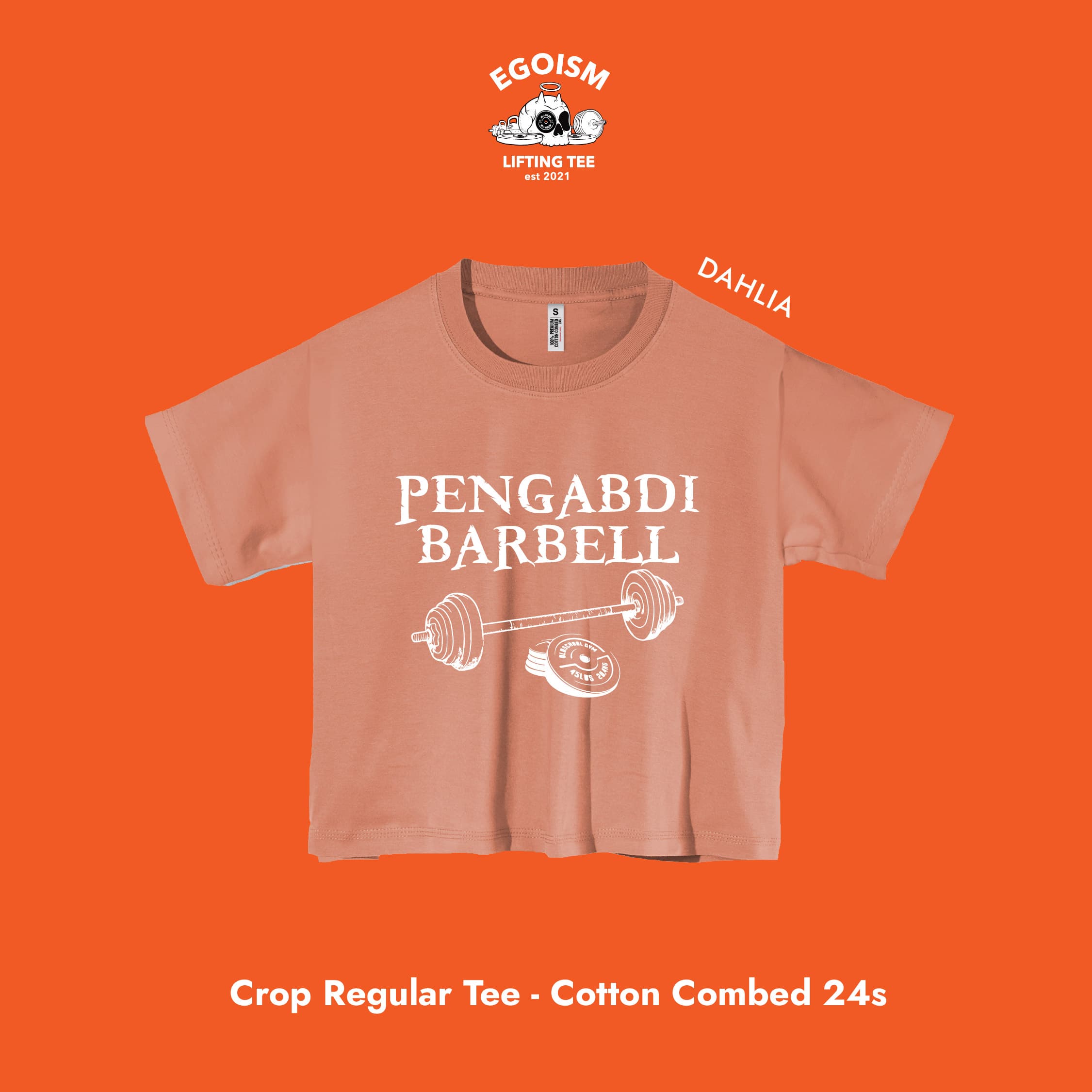 Pengabdi barbell tshirt 18