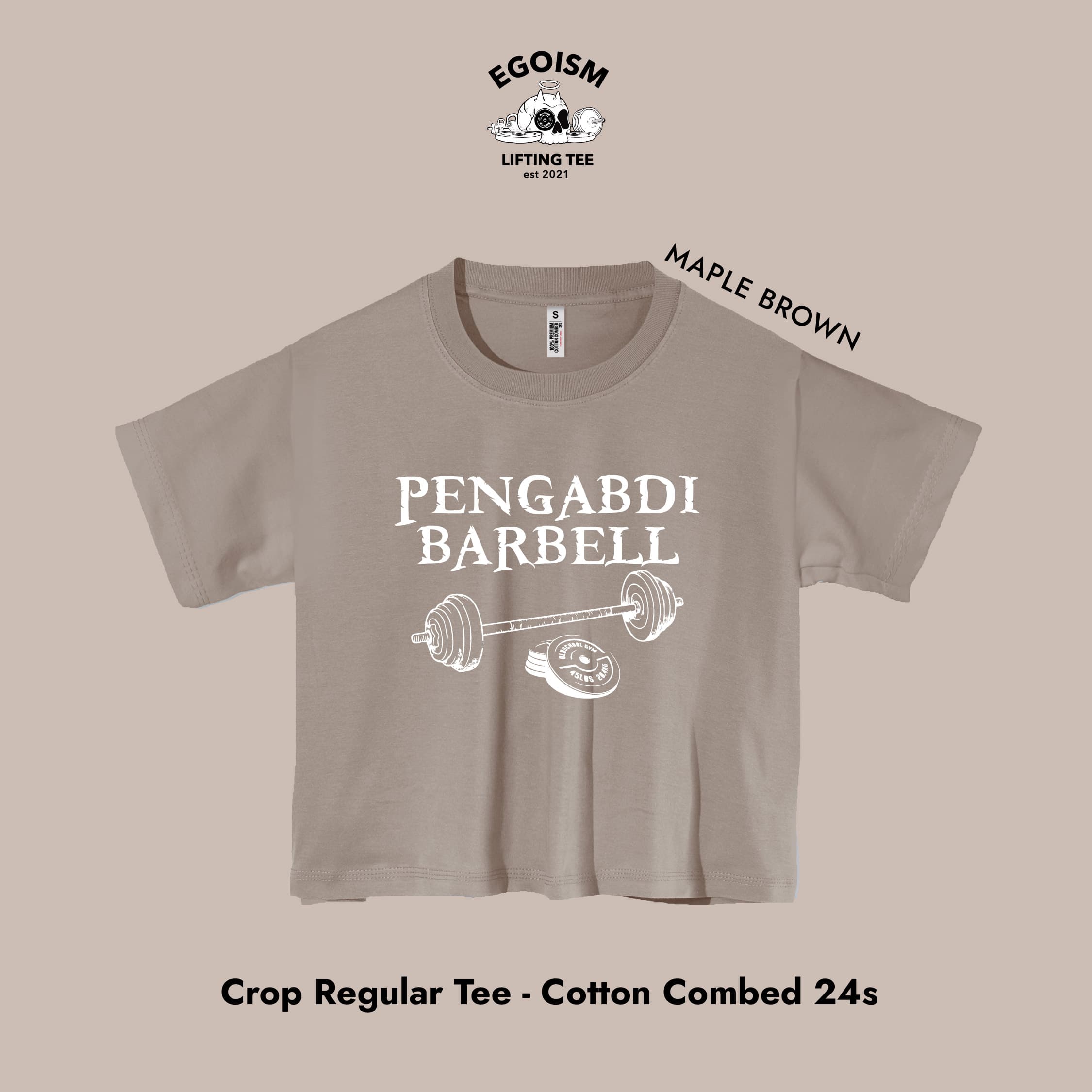 Pengabdi barbell tshirt 20