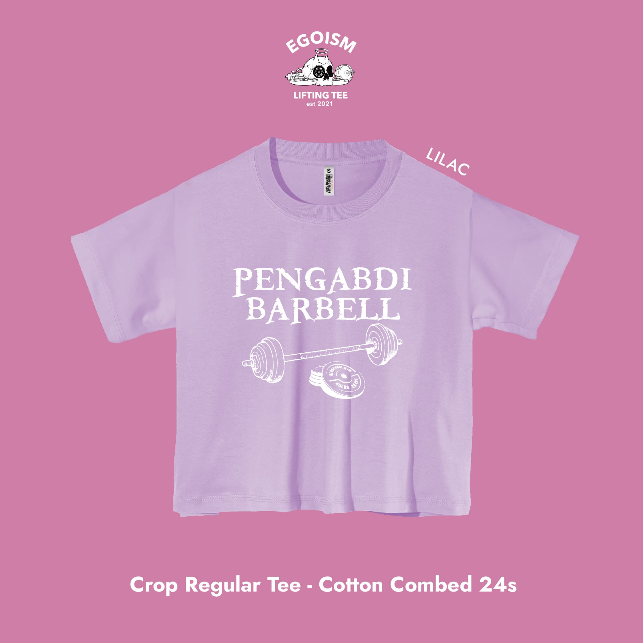 Pengabdi barbell tshirt 21