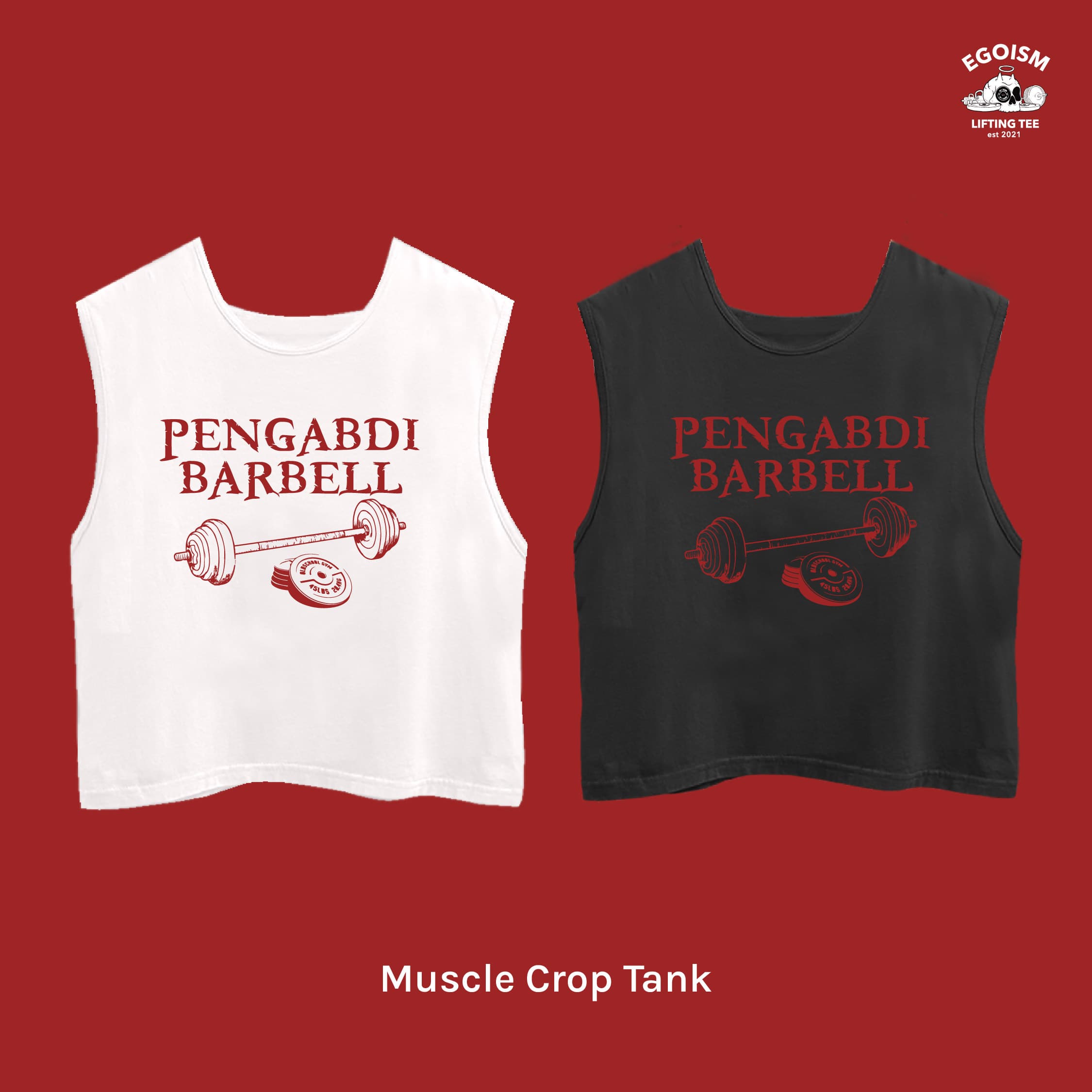 Pengabdi barbell tshirt 25
