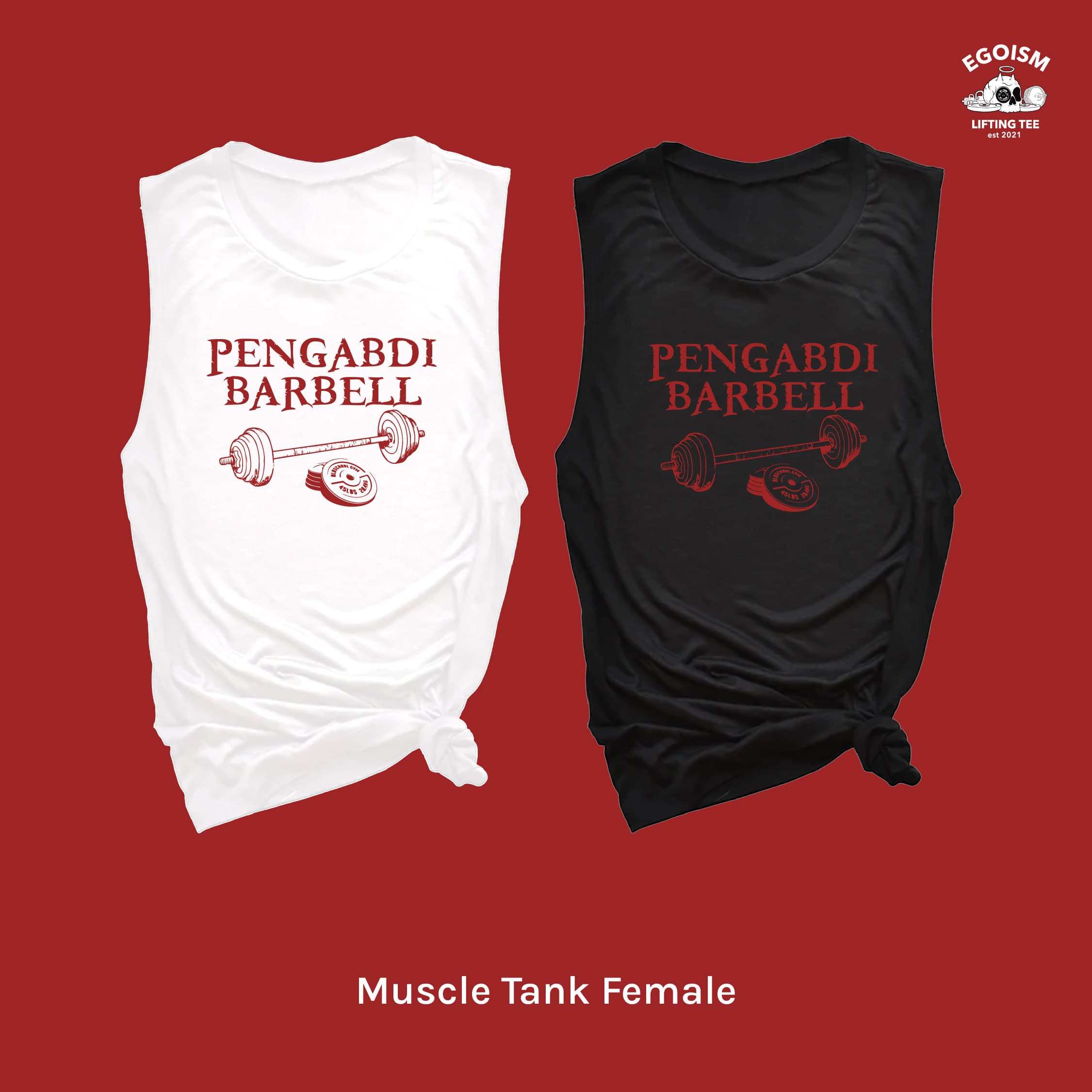 Pengabdi barbell tshirt 27