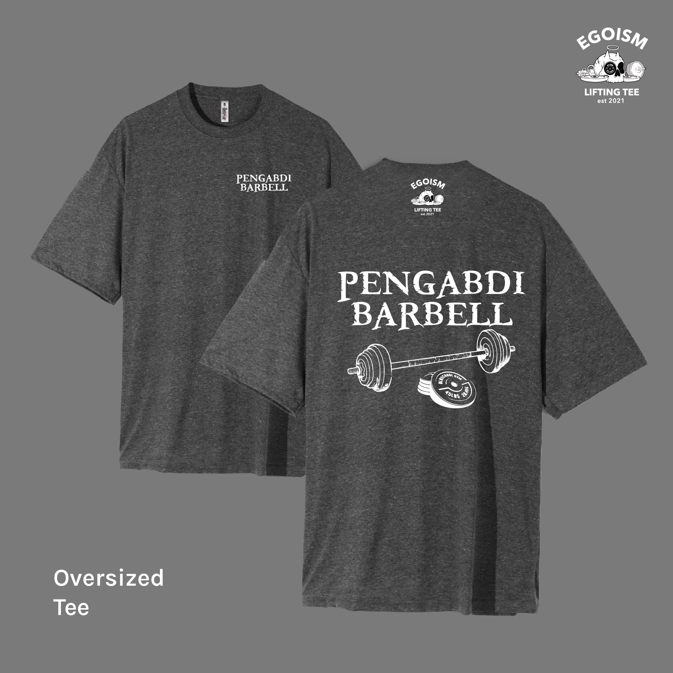 Pengabdi barbell tshirt 30