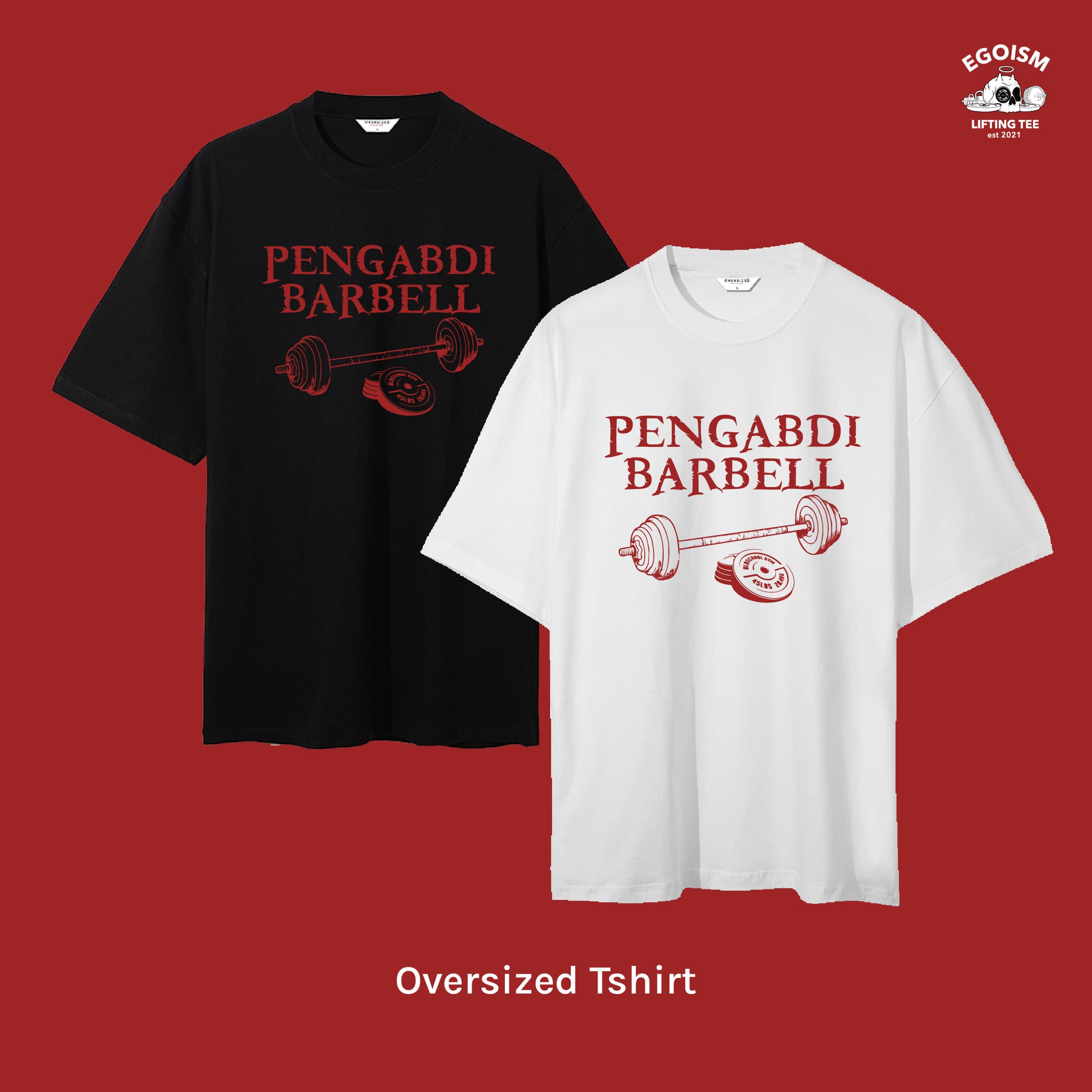 Pengabdi barbell tshirt 31