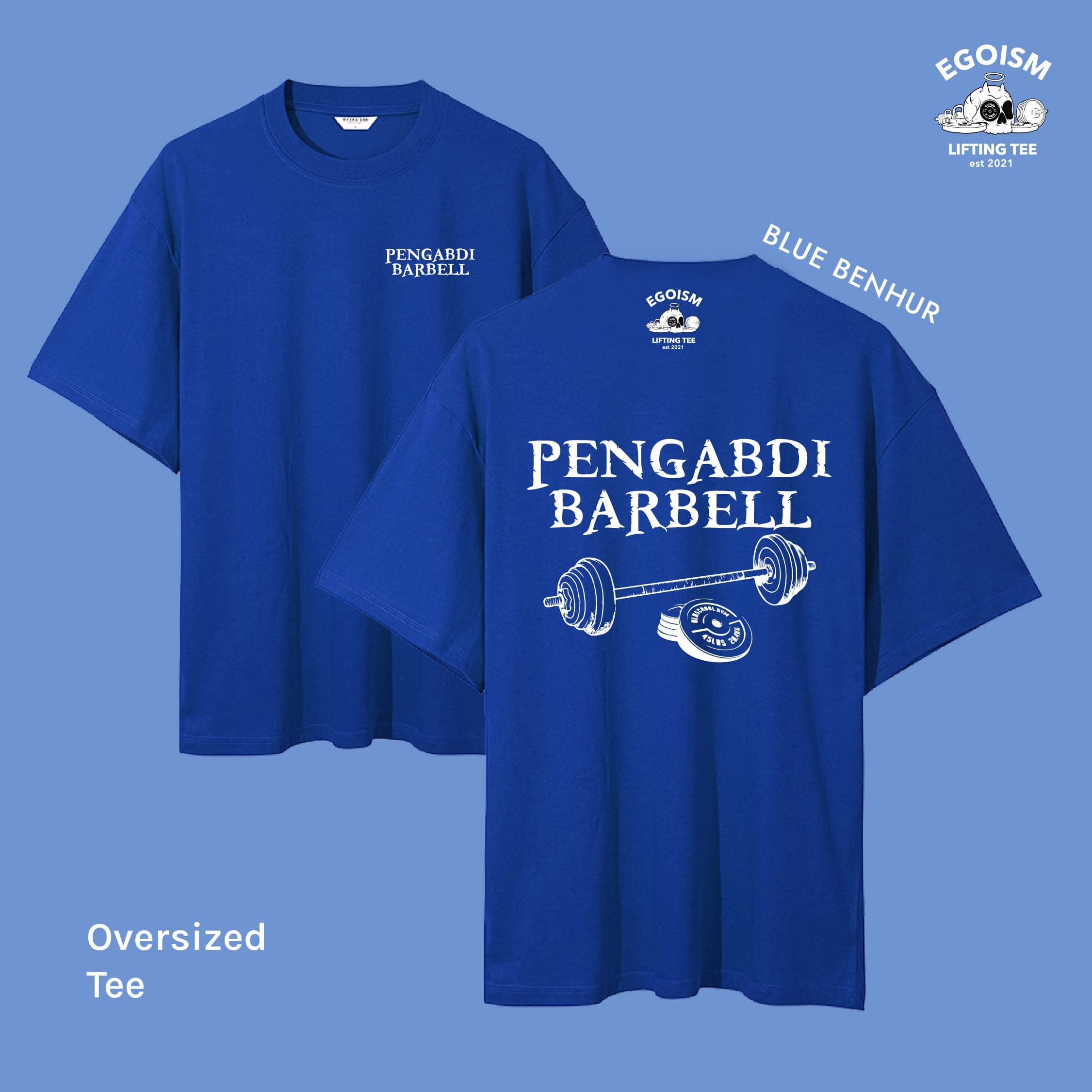 Pengabdi barbell tshirt 32