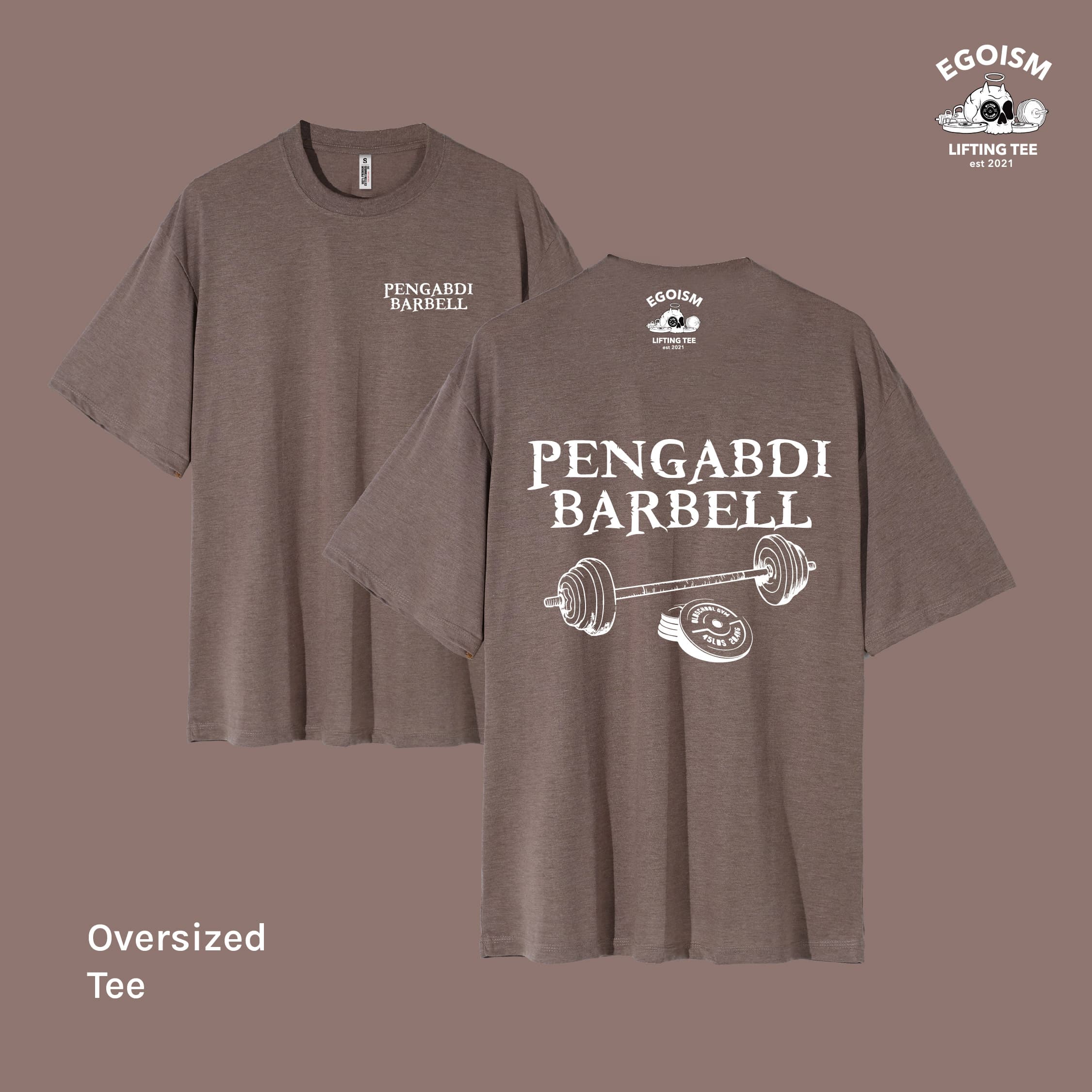 Pengabdi barbell tshirt 36