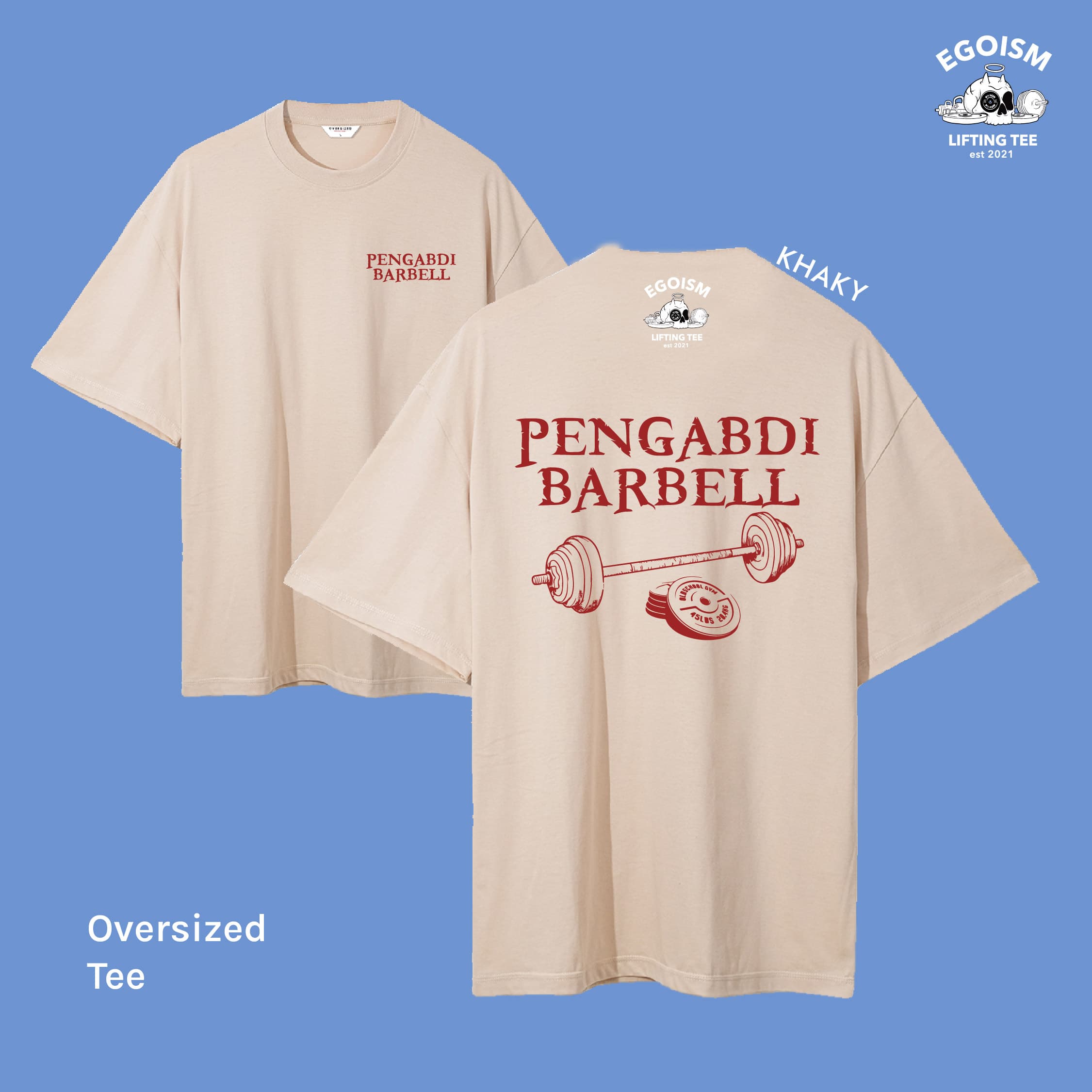 Pengabdi barbell tshirt 38
