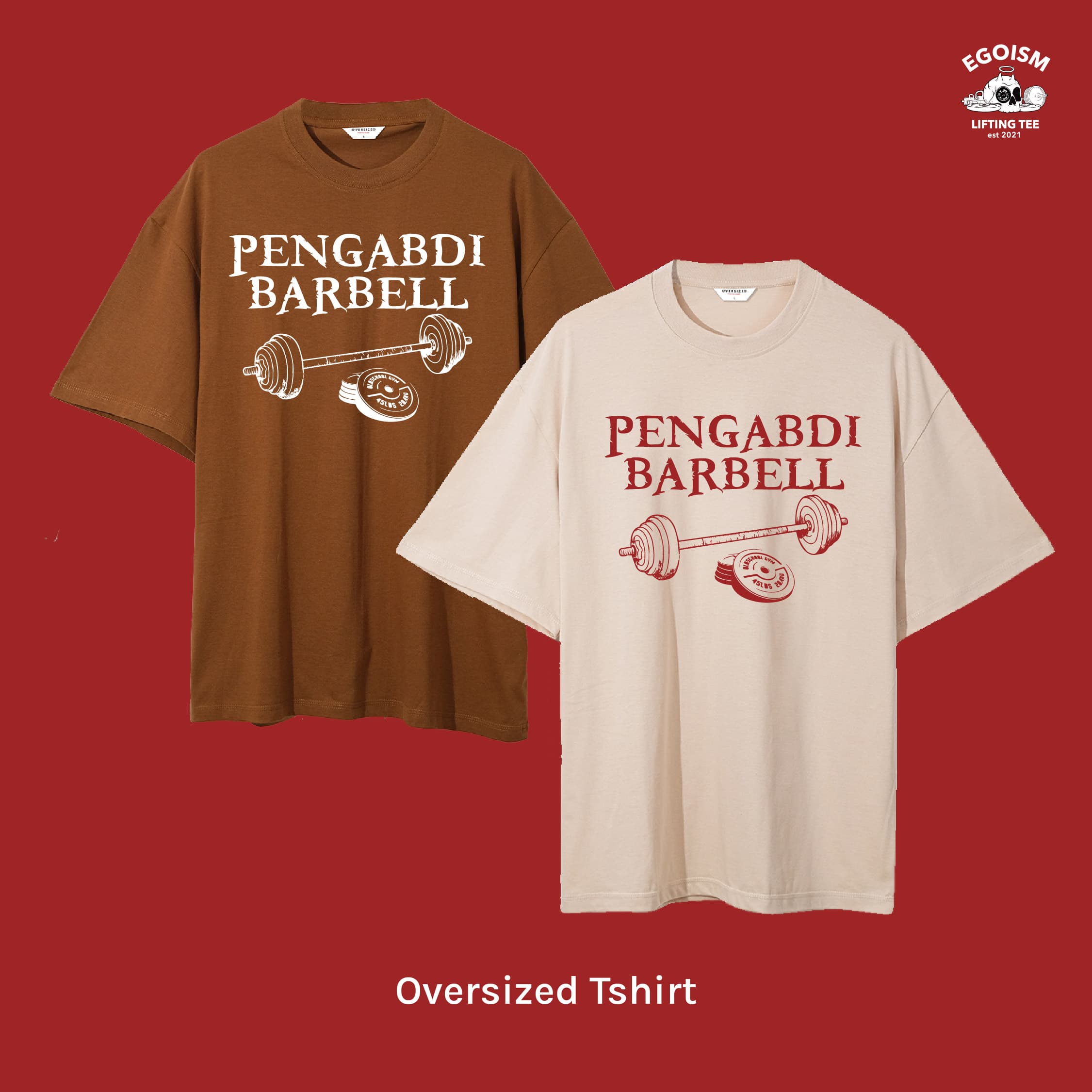 Pengabdi barbell tshirt 39