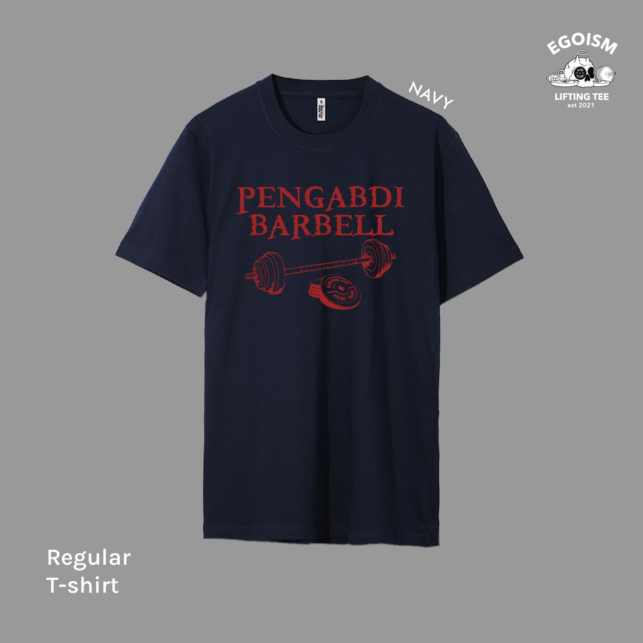 Pengabdi barbell tshirt 41