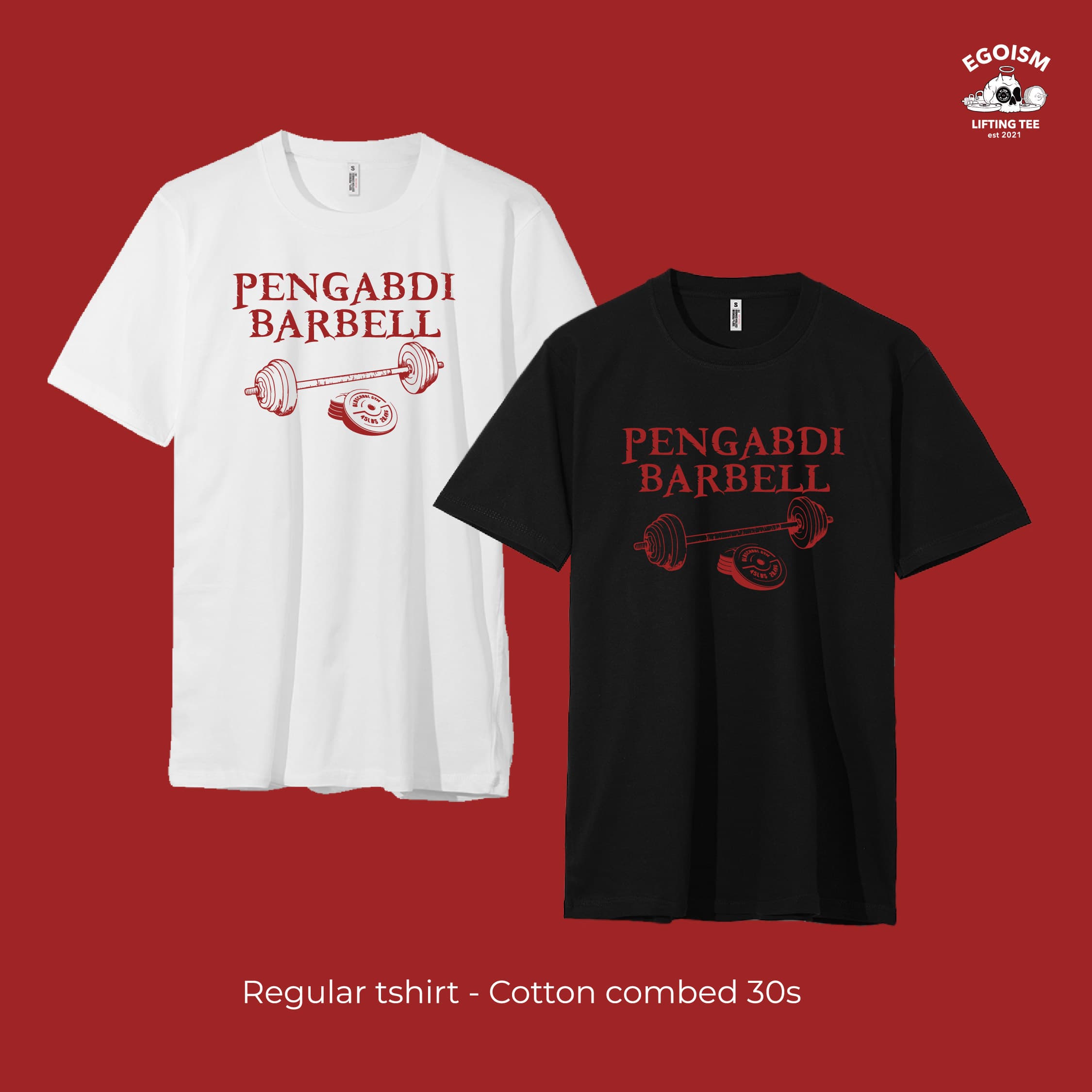 Pengabdi barbell tshirt 42
