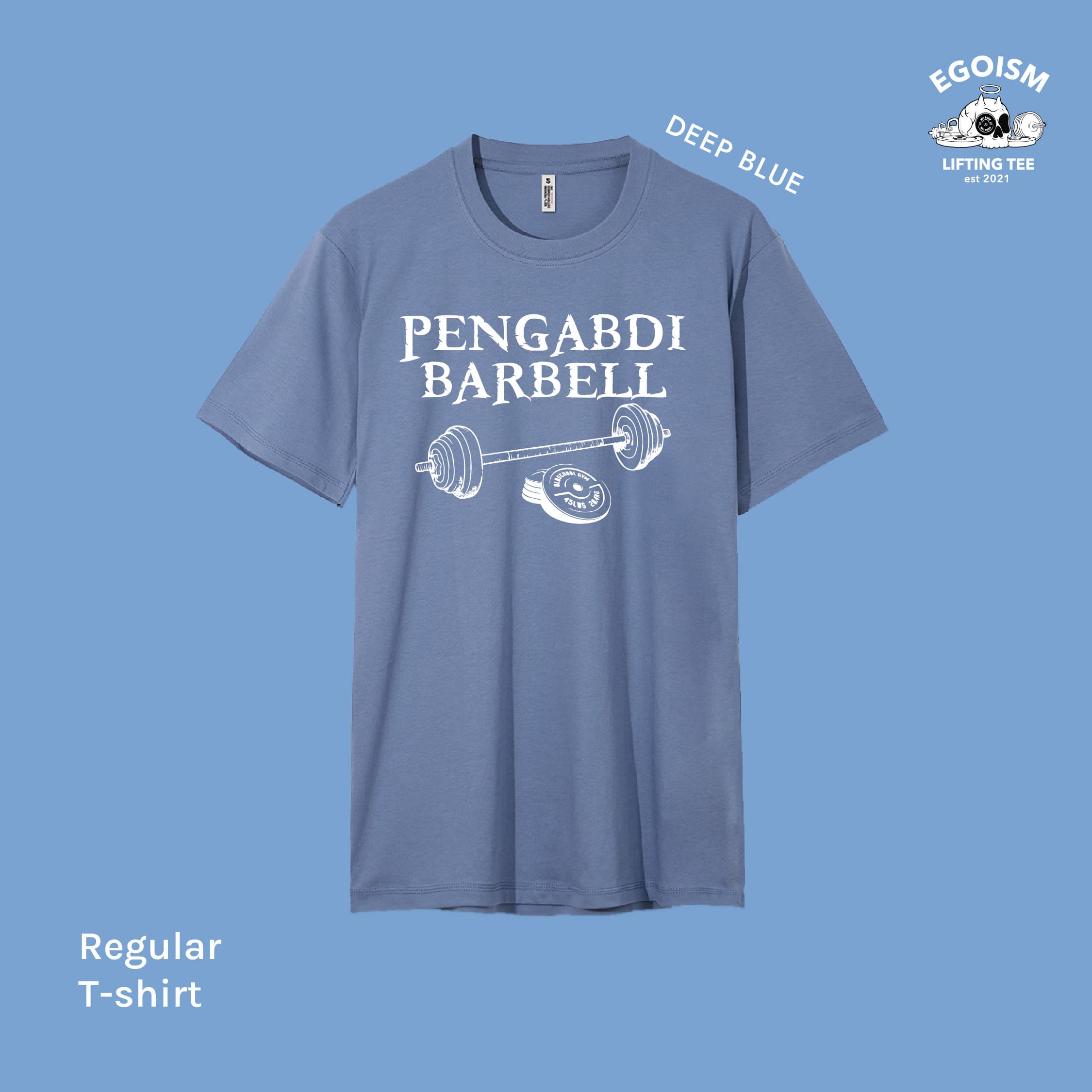 Pengabdi barbell tshirt 44
