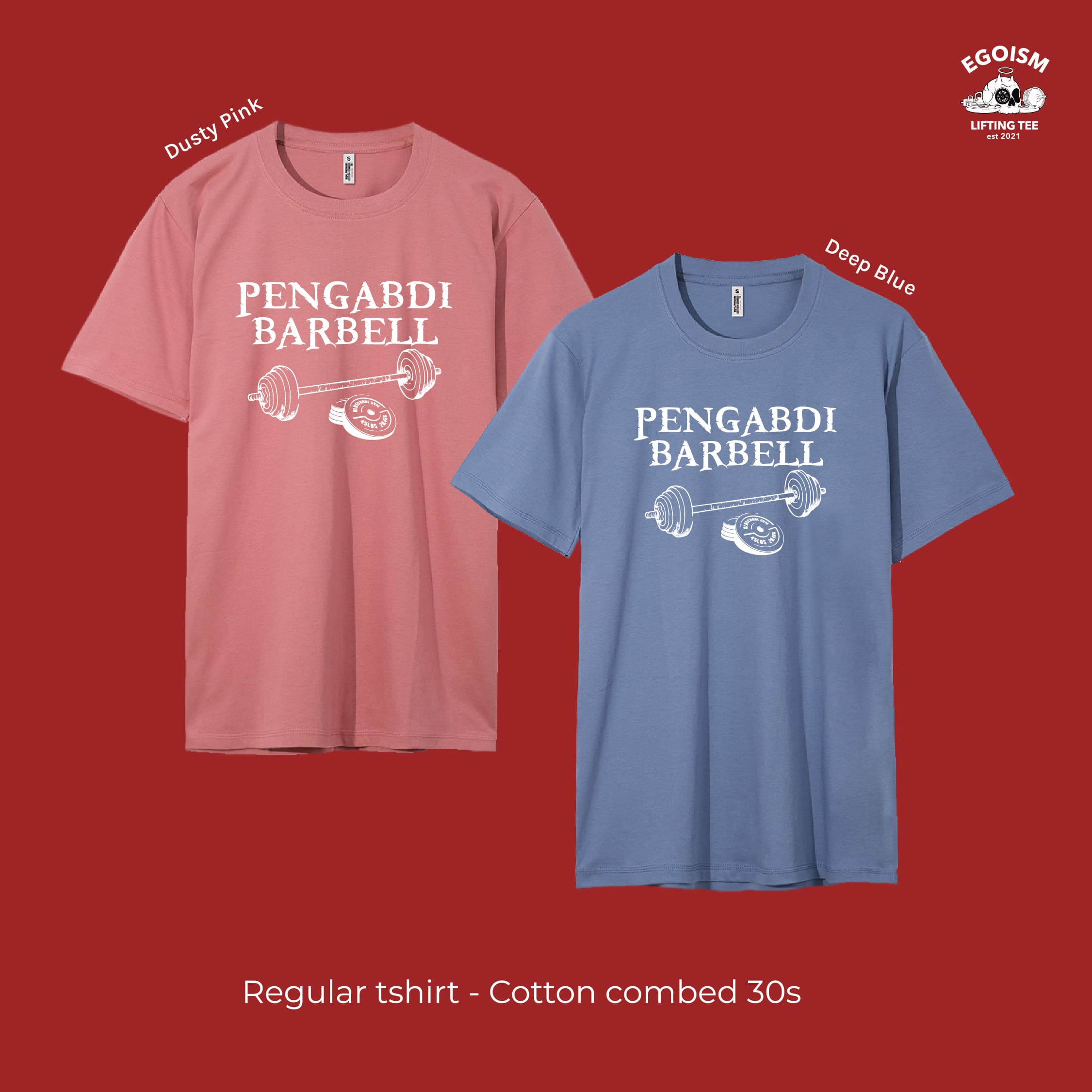 Pengabdi barbell tshirt 46