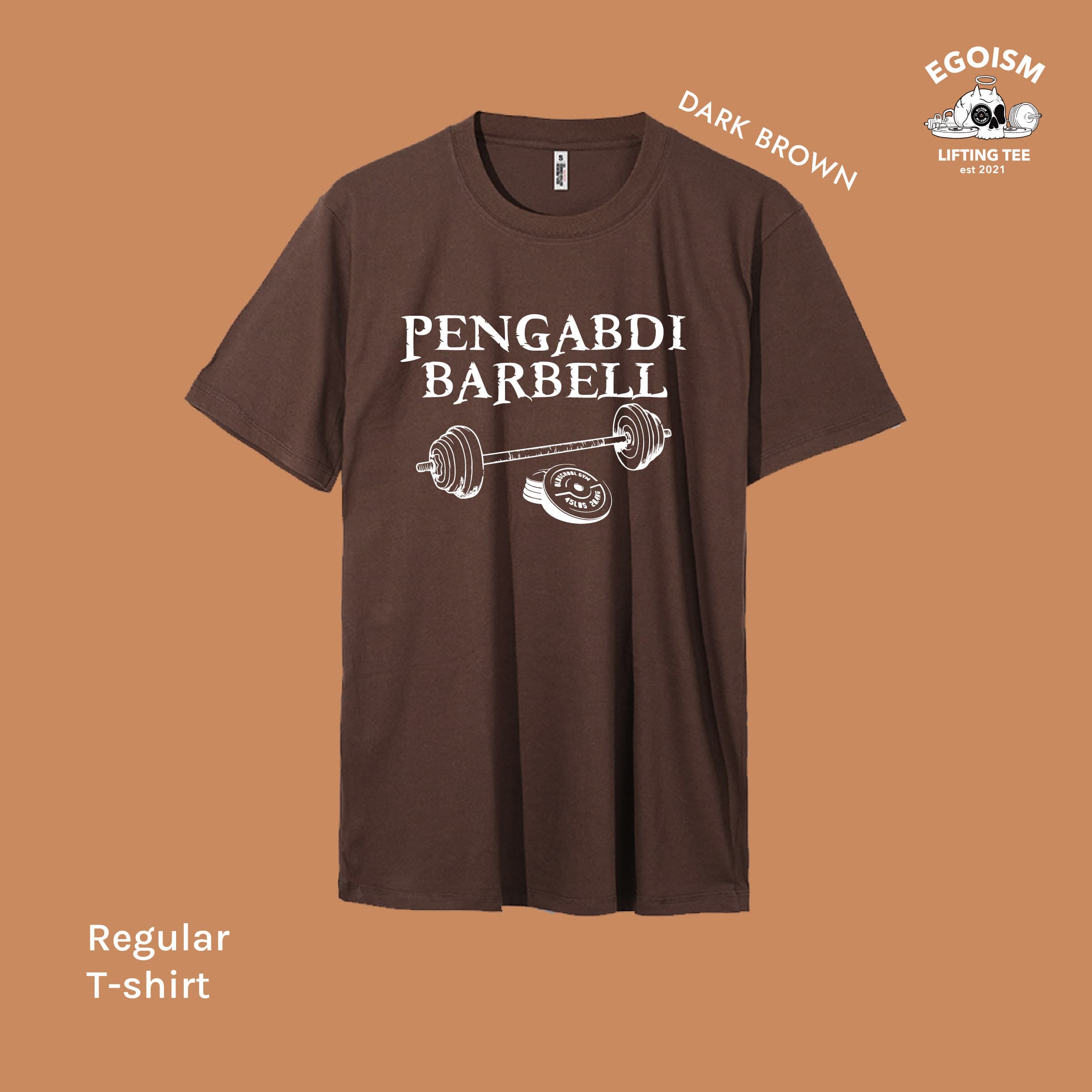 Pengabdi barbell tshirt 47