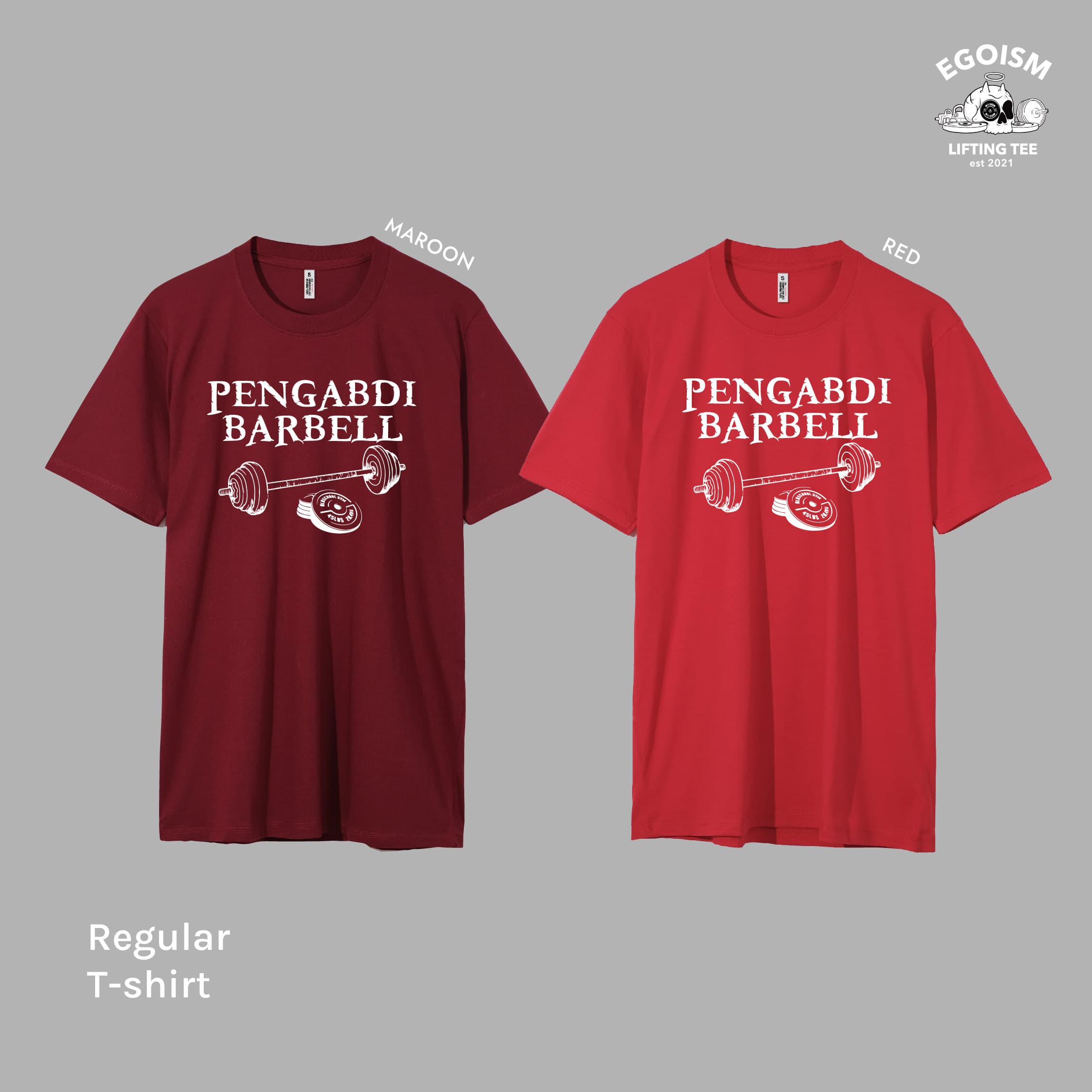 Pengabdi barbell tshirt 52