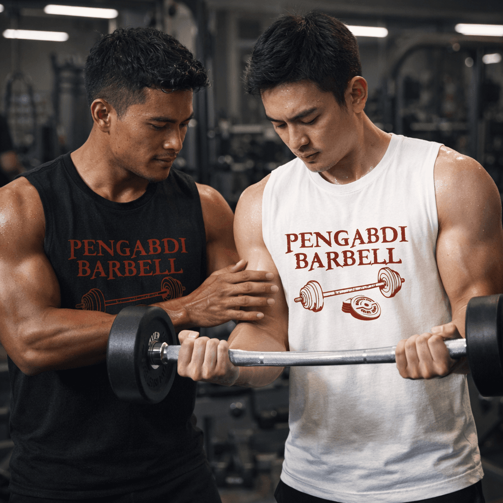 Pengabdi barbell tshirt 53