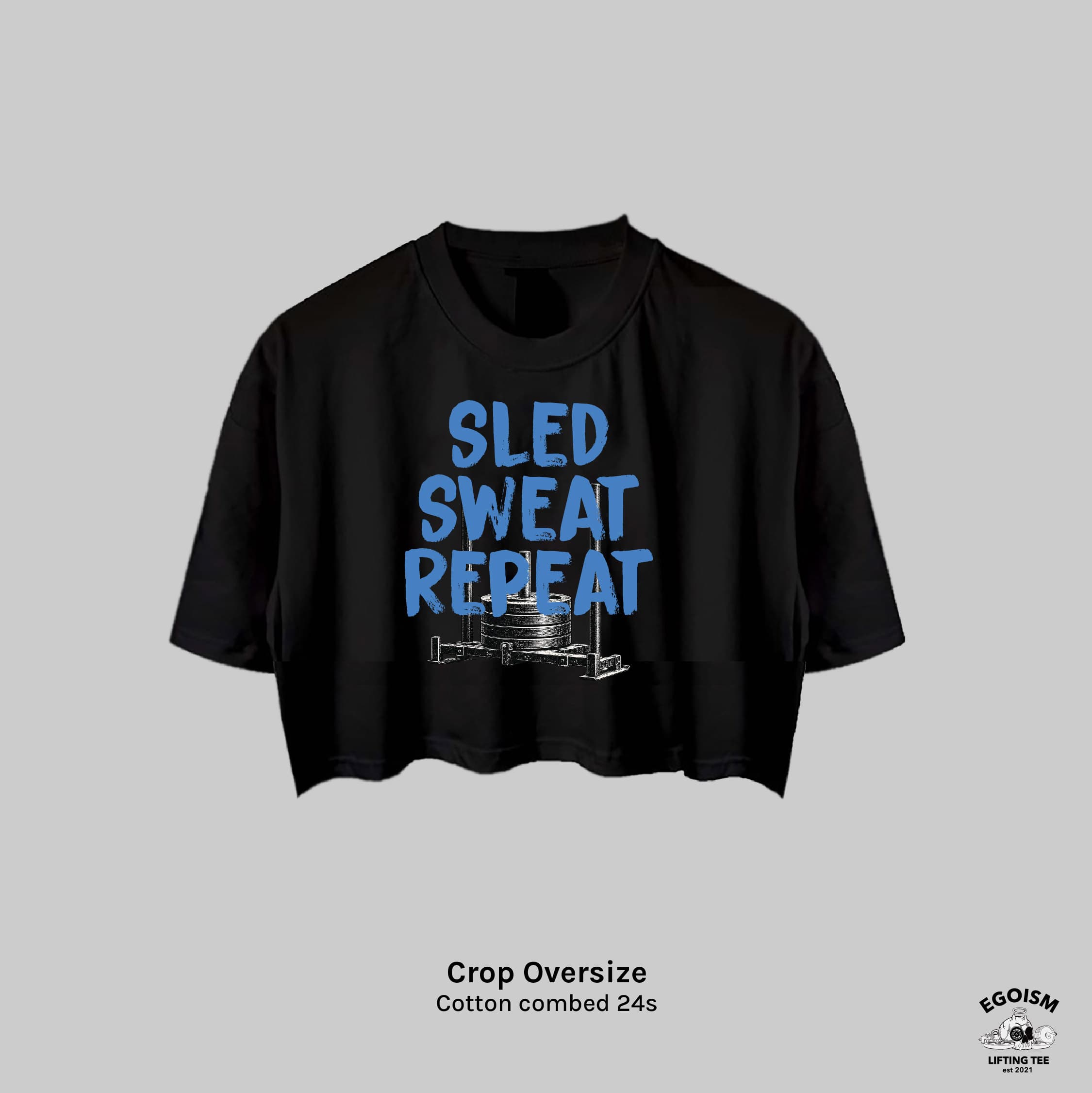 SLED SWEAT REPEAT - CROP OVERSIZE alternate