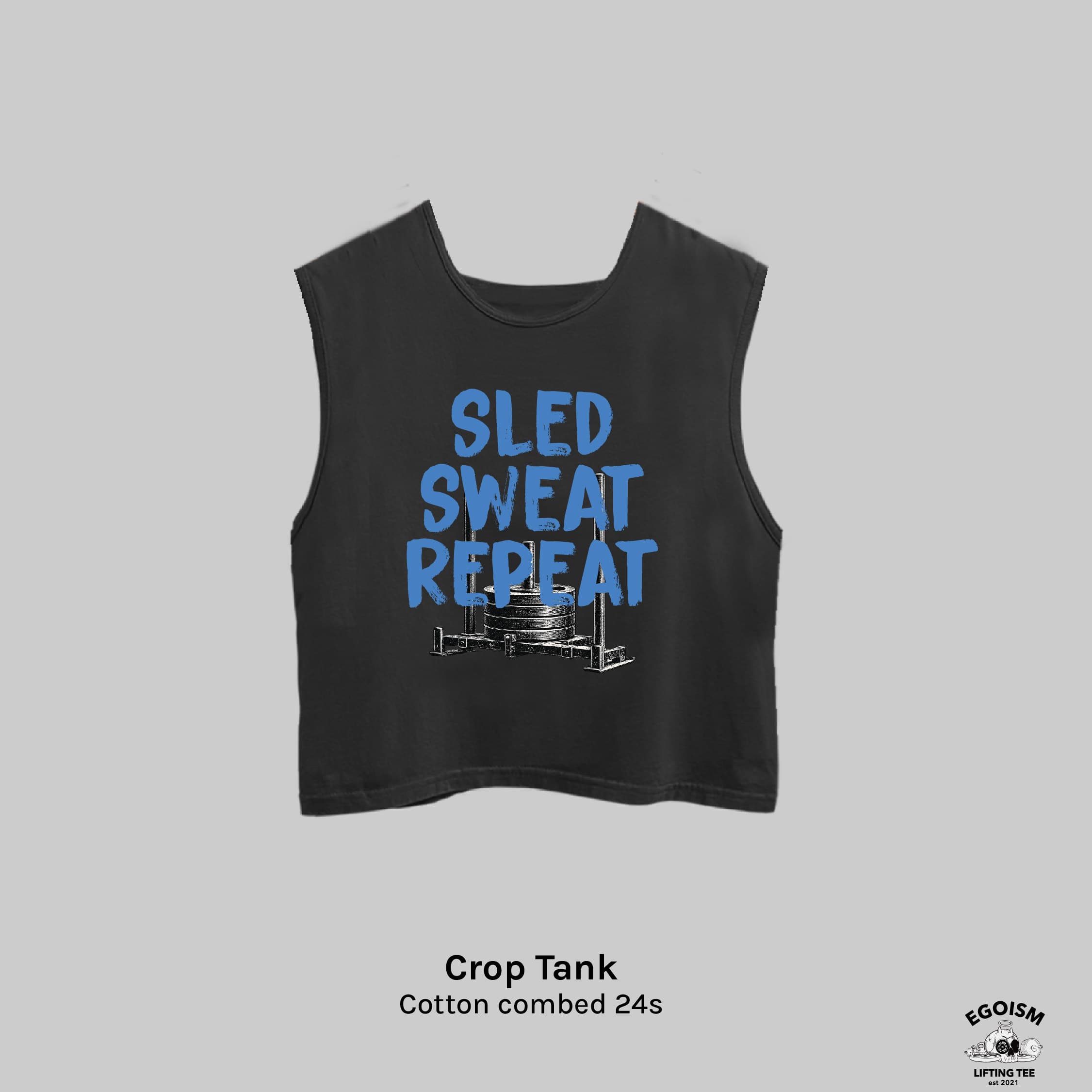 SLED SWEAT REPEAT - CROP REGULAR FIT