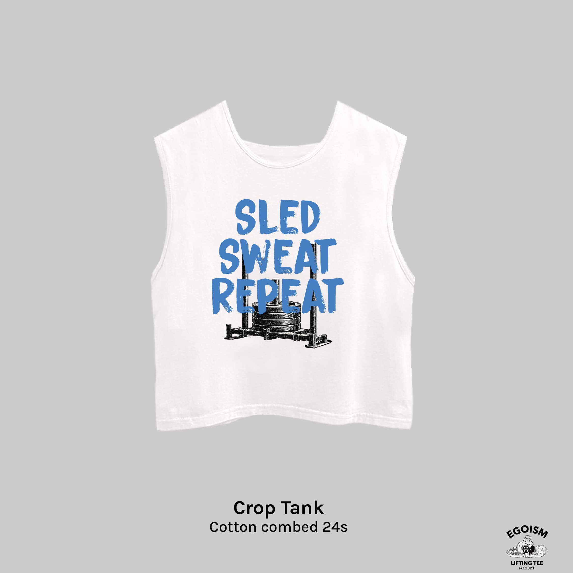 SLED SWEAT REPEAT - CROP REGULAR FIT alternate