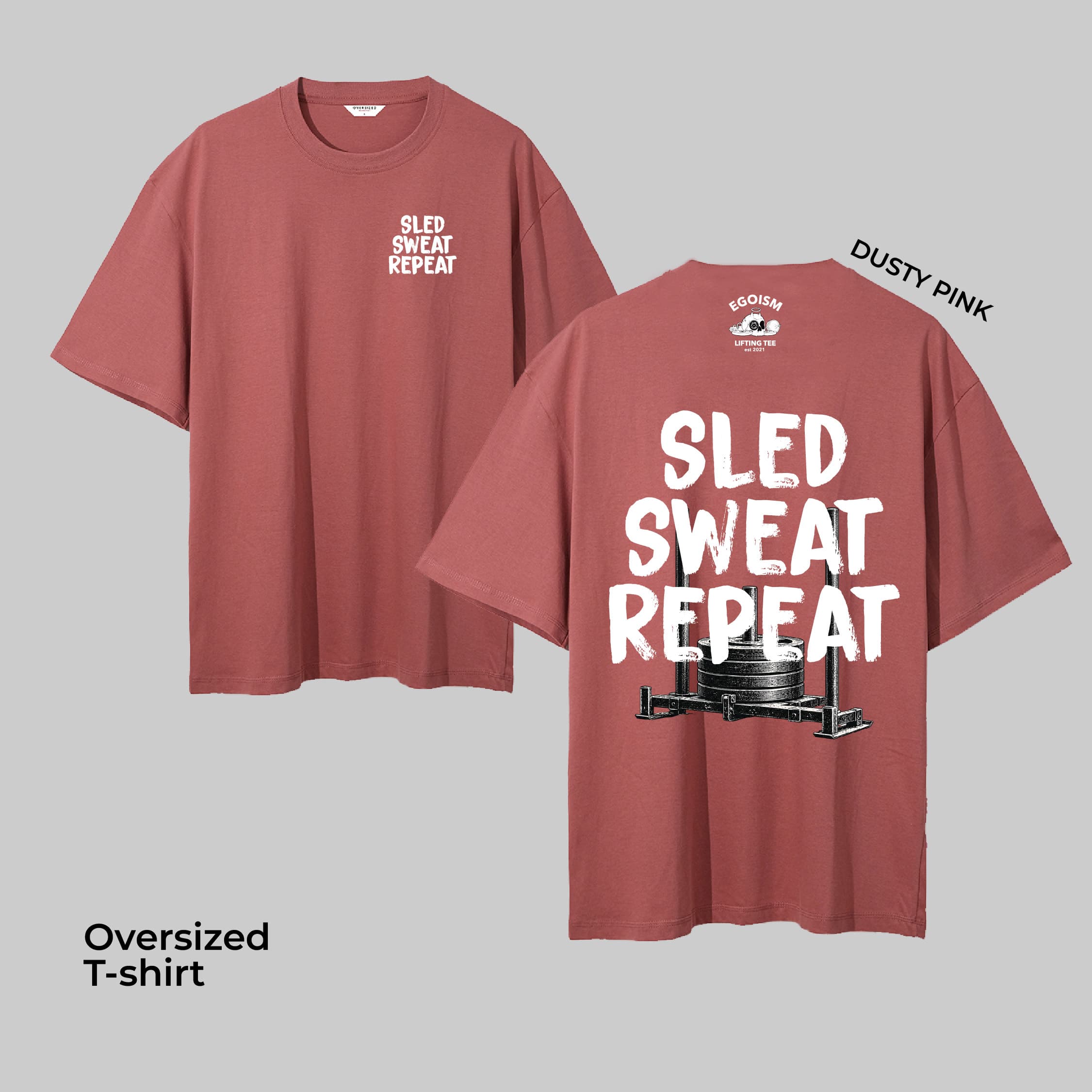 SLED SWEAT REPEAT - OVERSIZED TSHIRT alternate