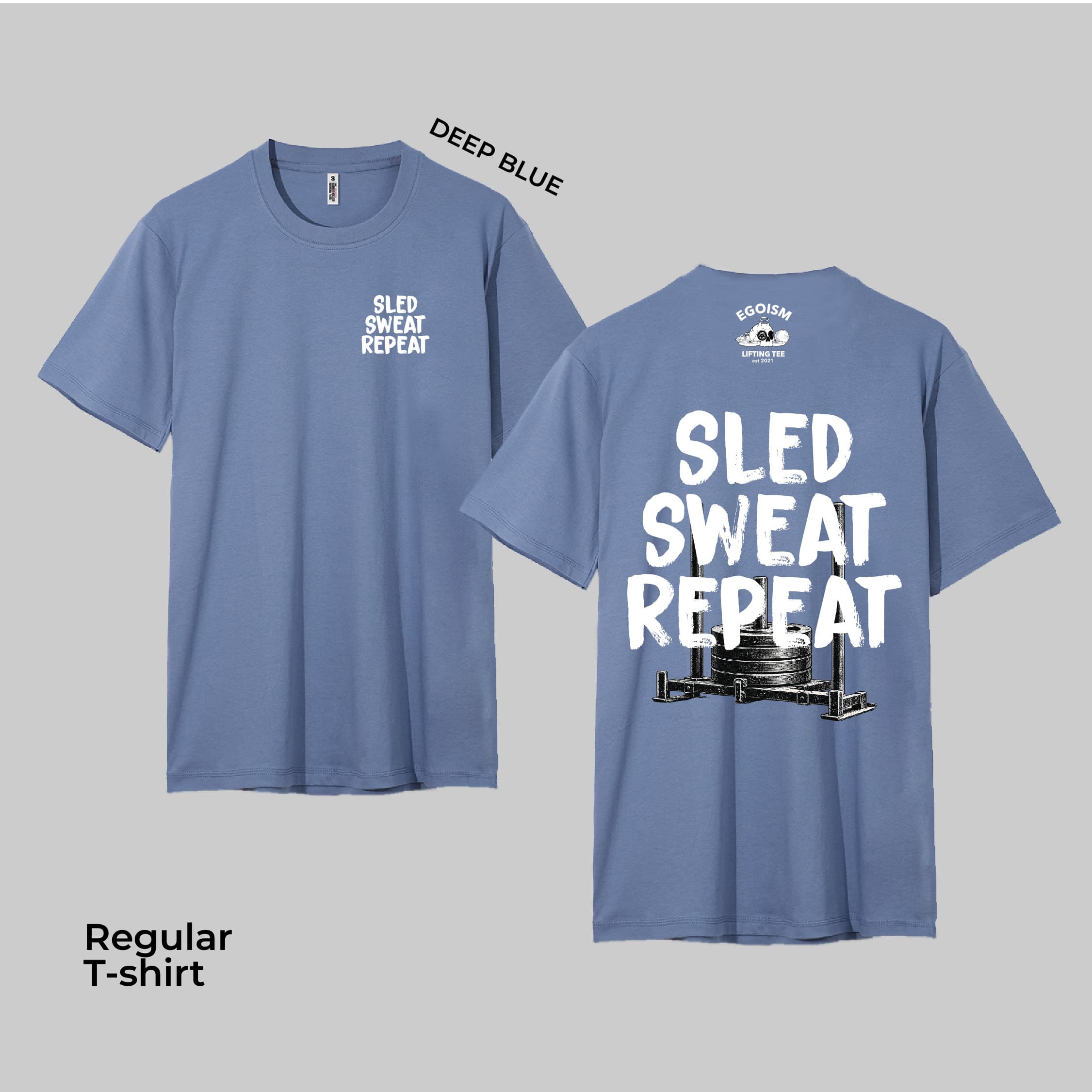 SLED SWEAT REPEAT - OVERSIZED TSHIRT 2