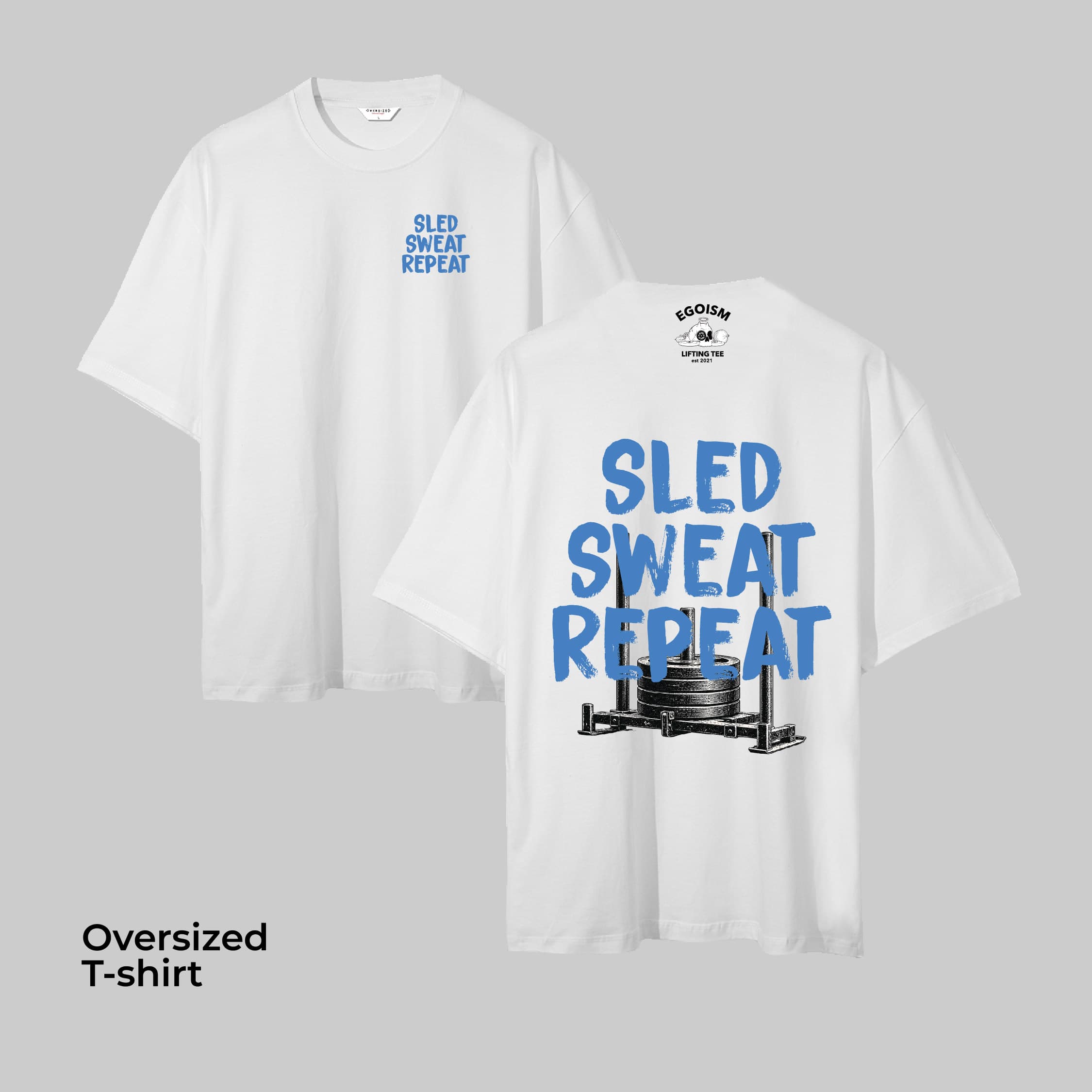 SLED SWEAT REPEAT - REGULAR TSHIRT