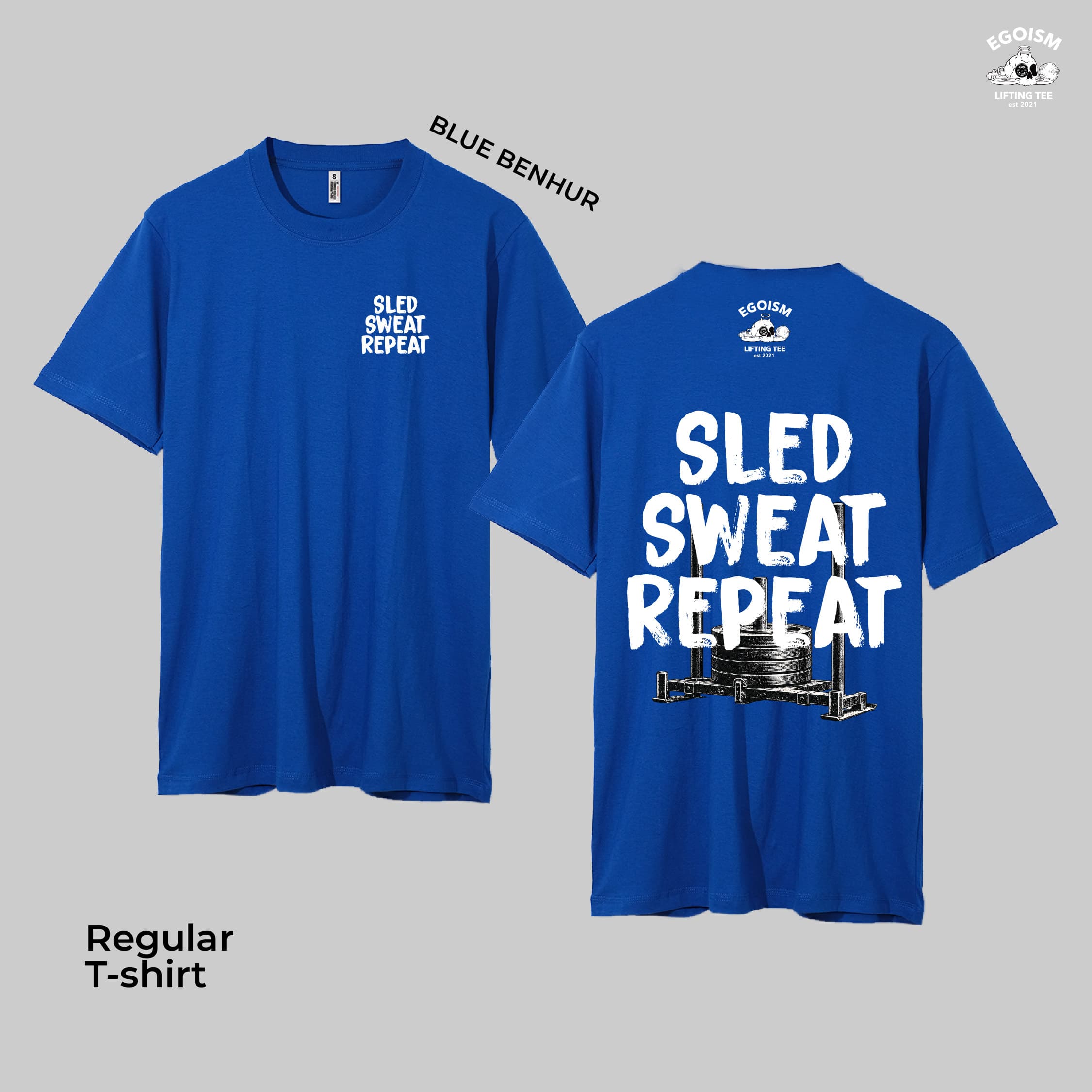 SLED SWEAT REPEAT - REGULAR TSHIRT 2