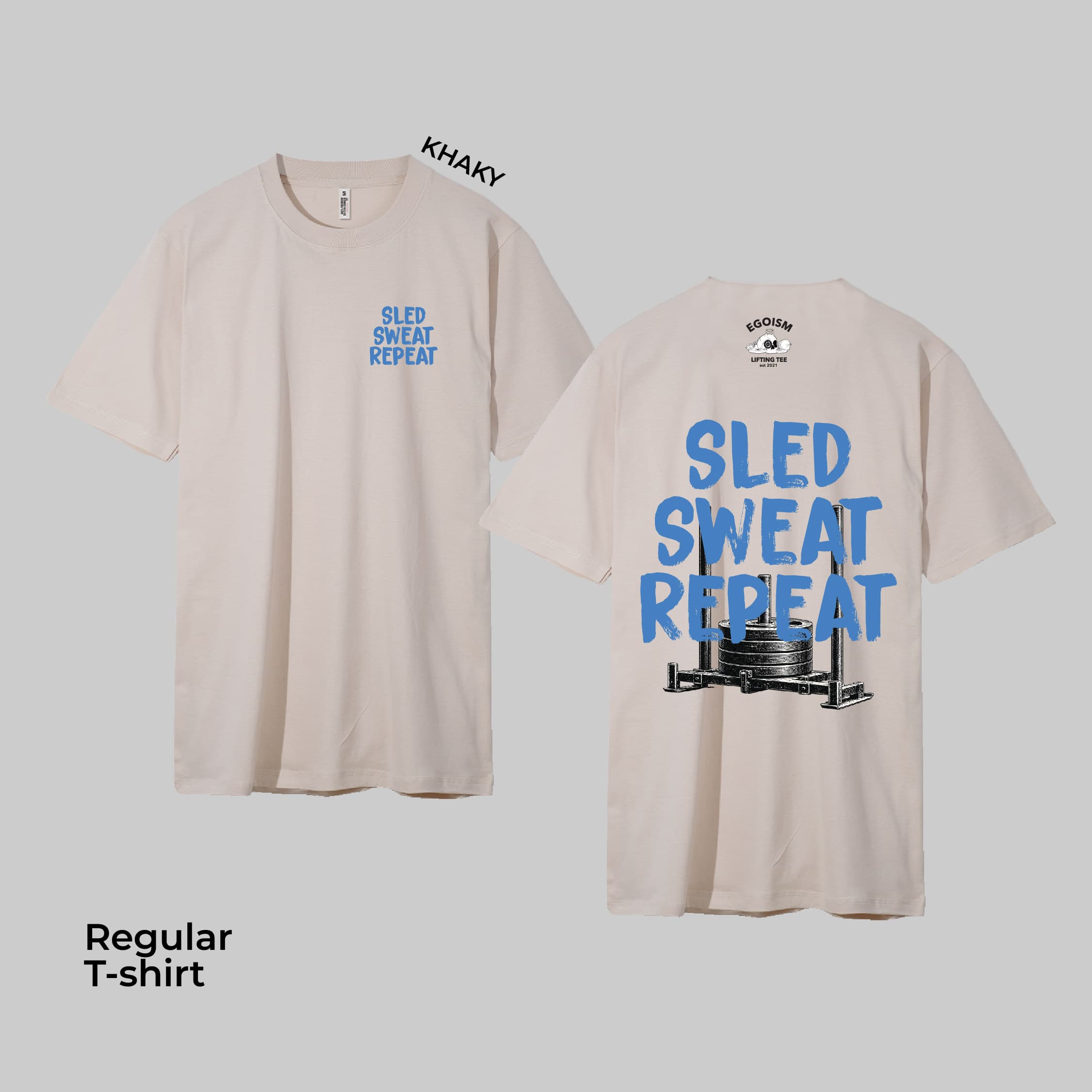 SLED SWEAT REPEAT - REGULAR TSHIRT 4