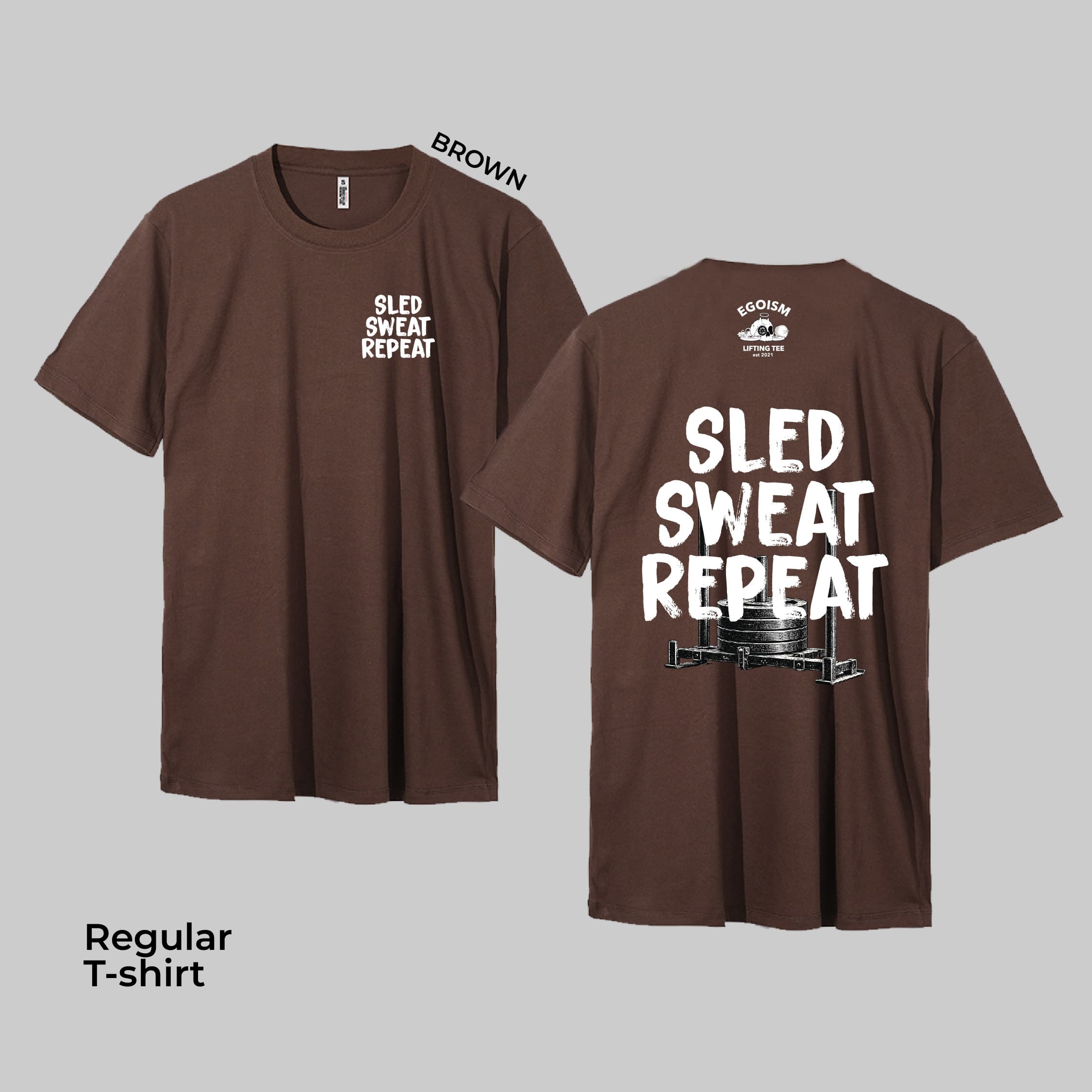 SLED SWEAT REPEAT - REGULAR TSHIRT 5