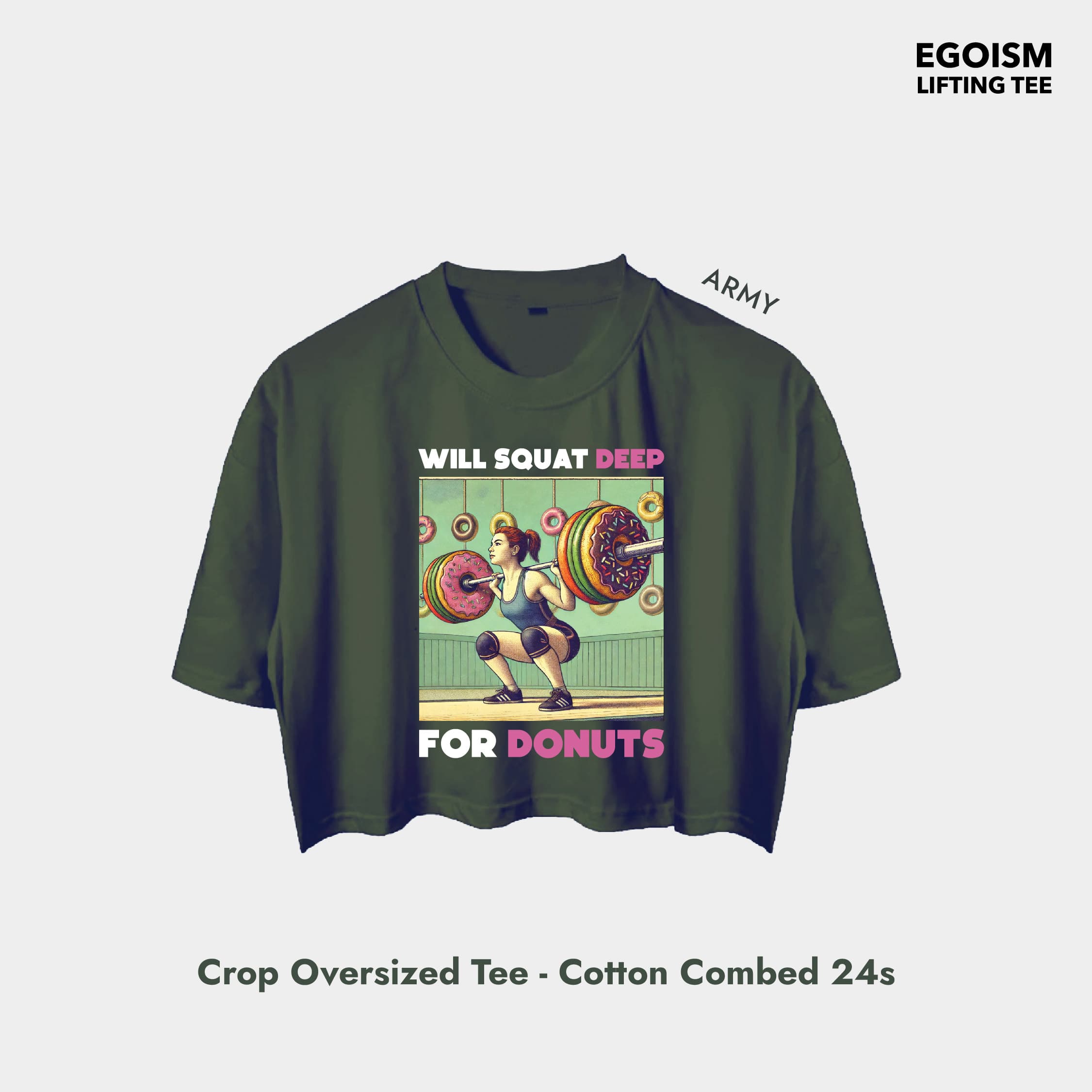 squat for donut tshirt 2