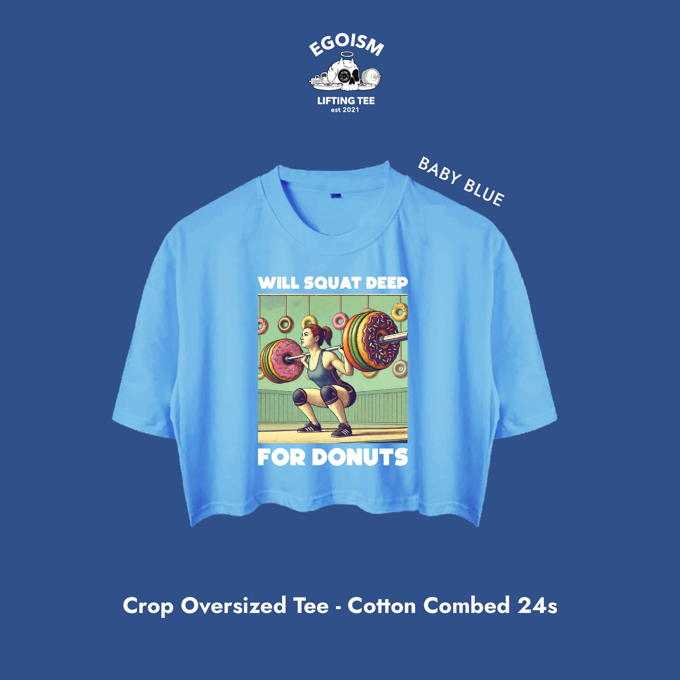 squat for donut tshirt 3