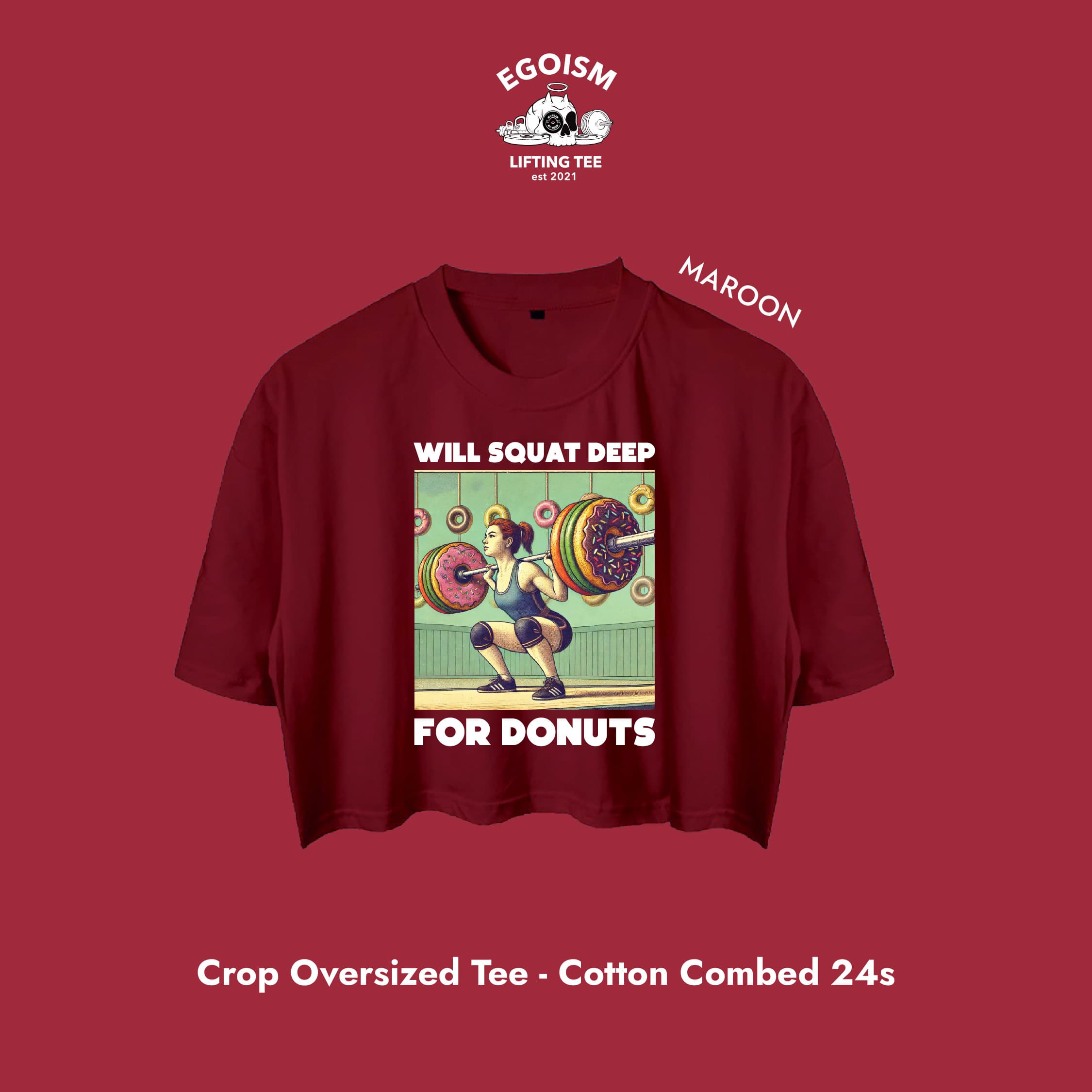 squat for donut tshirt 5