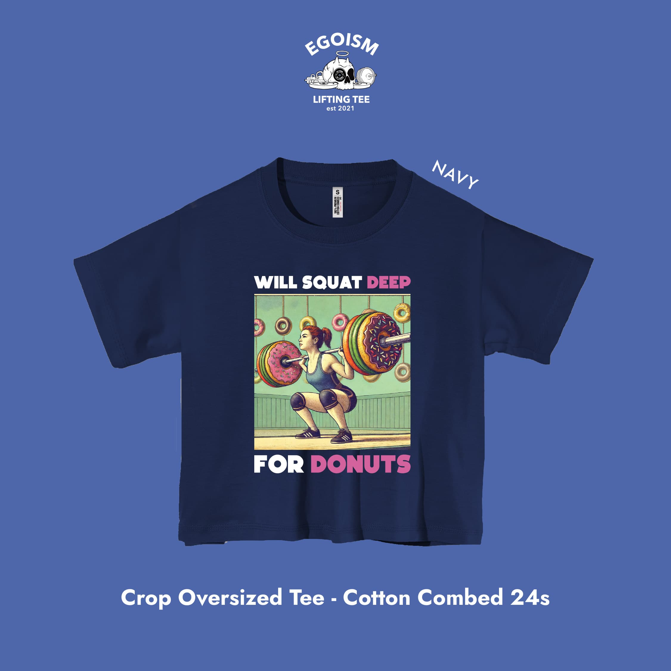 squat for donut tshirt 6