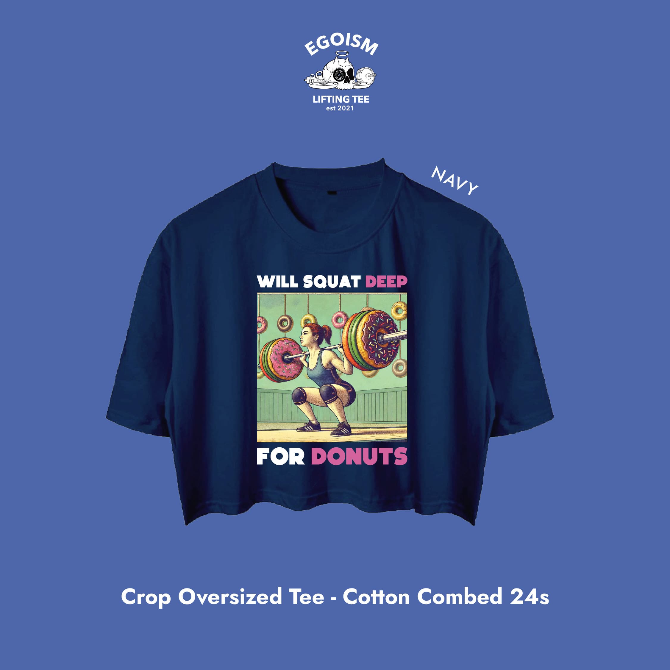 squat for donut tshirt 7
