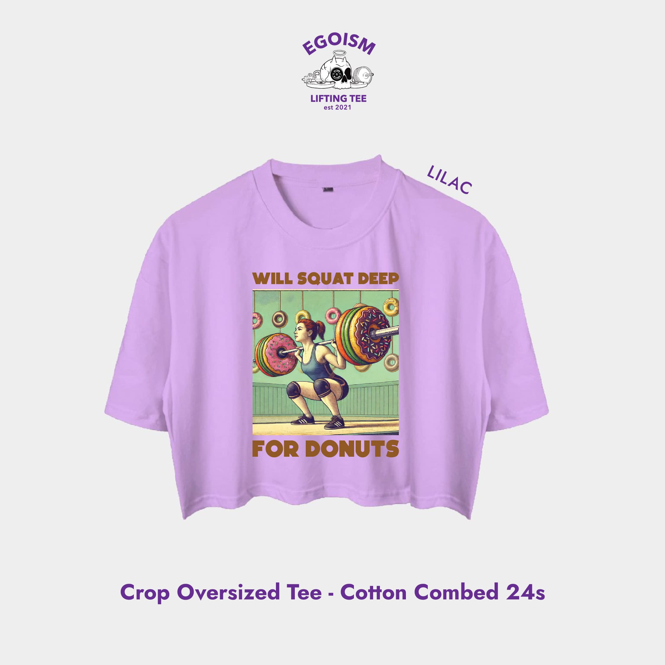 squat for donut tshirt 8