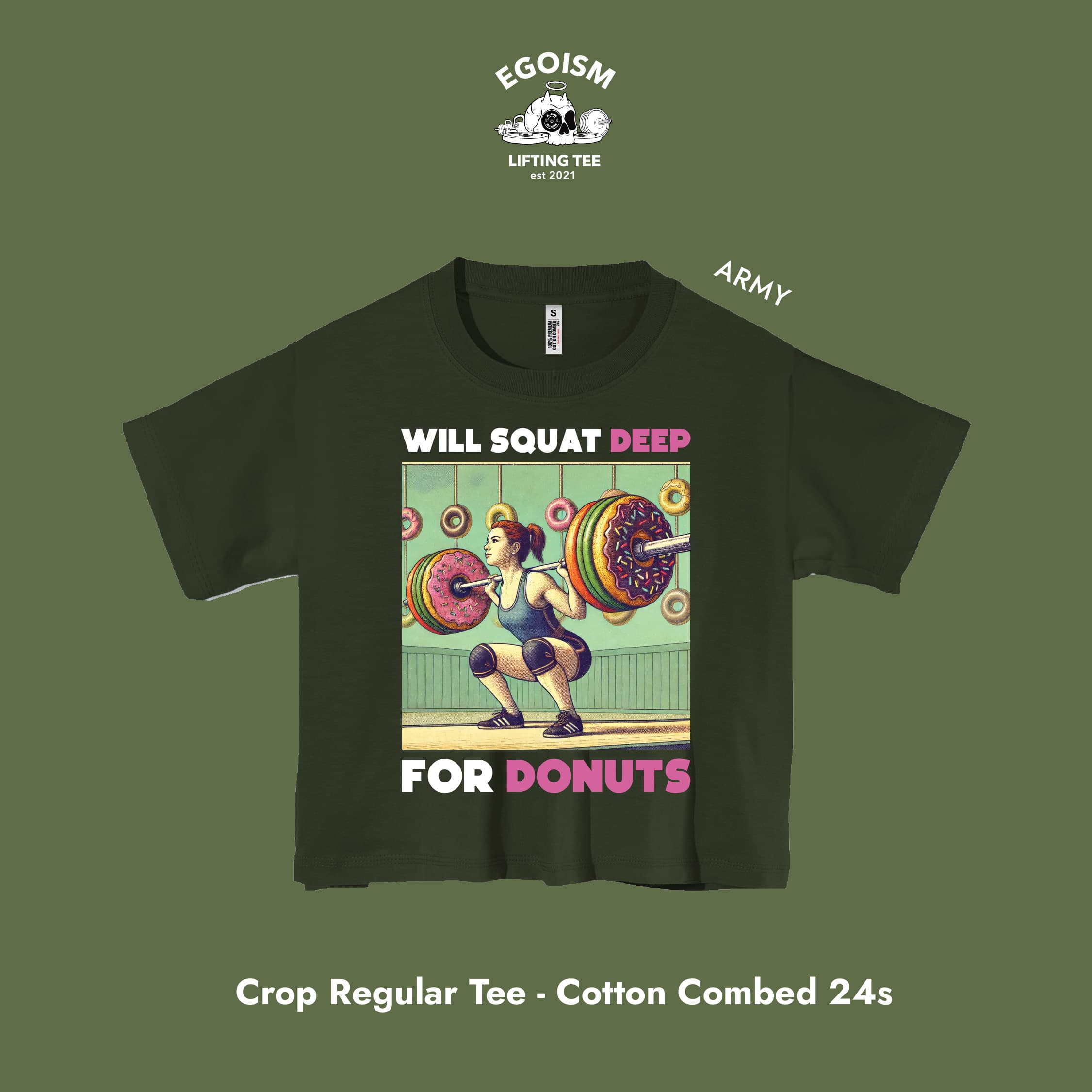 squat for donut tshirt 10