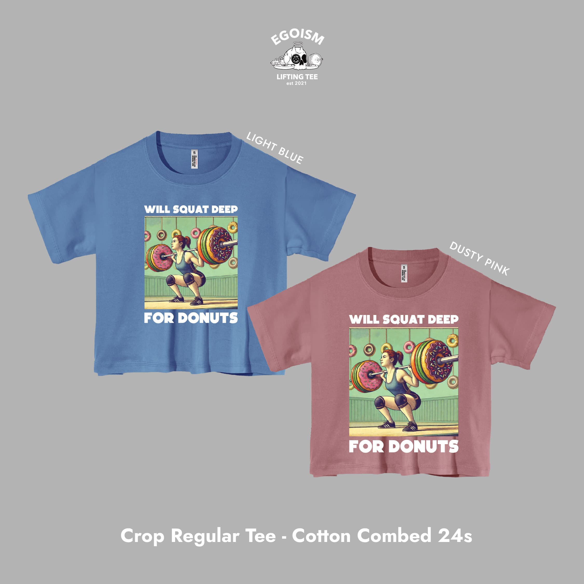 squat for donut tshirt 15