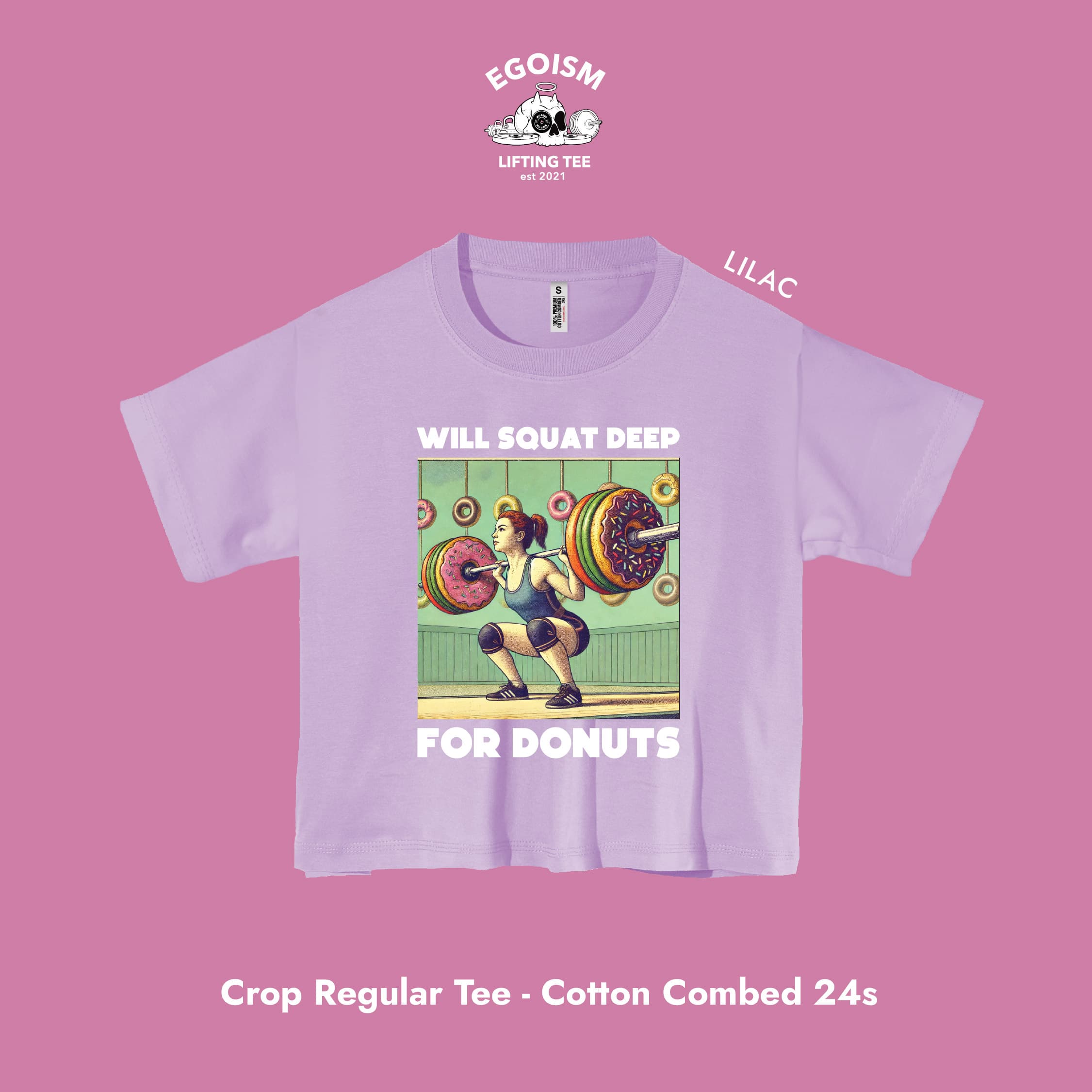 squat for donut tshirt 19