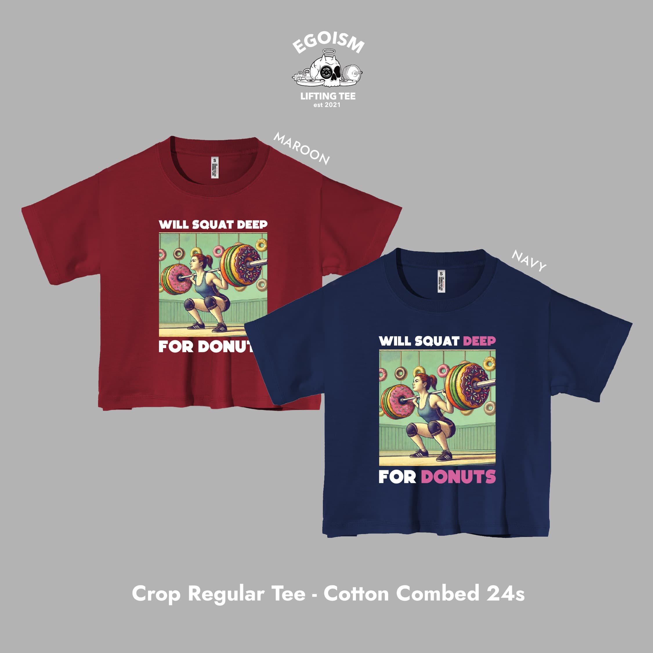 squat for donut tshirt 22