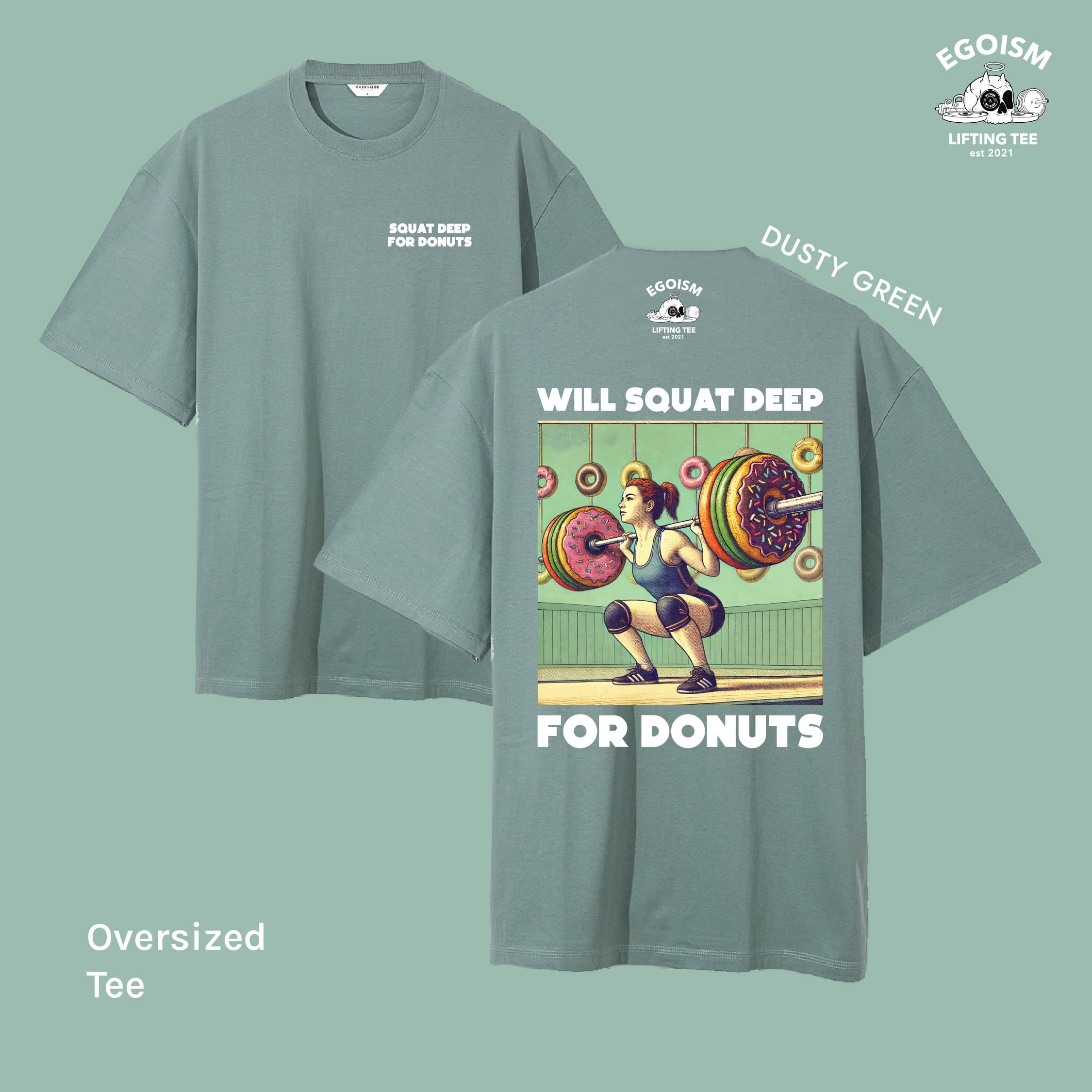 squat for donut tshirt 28