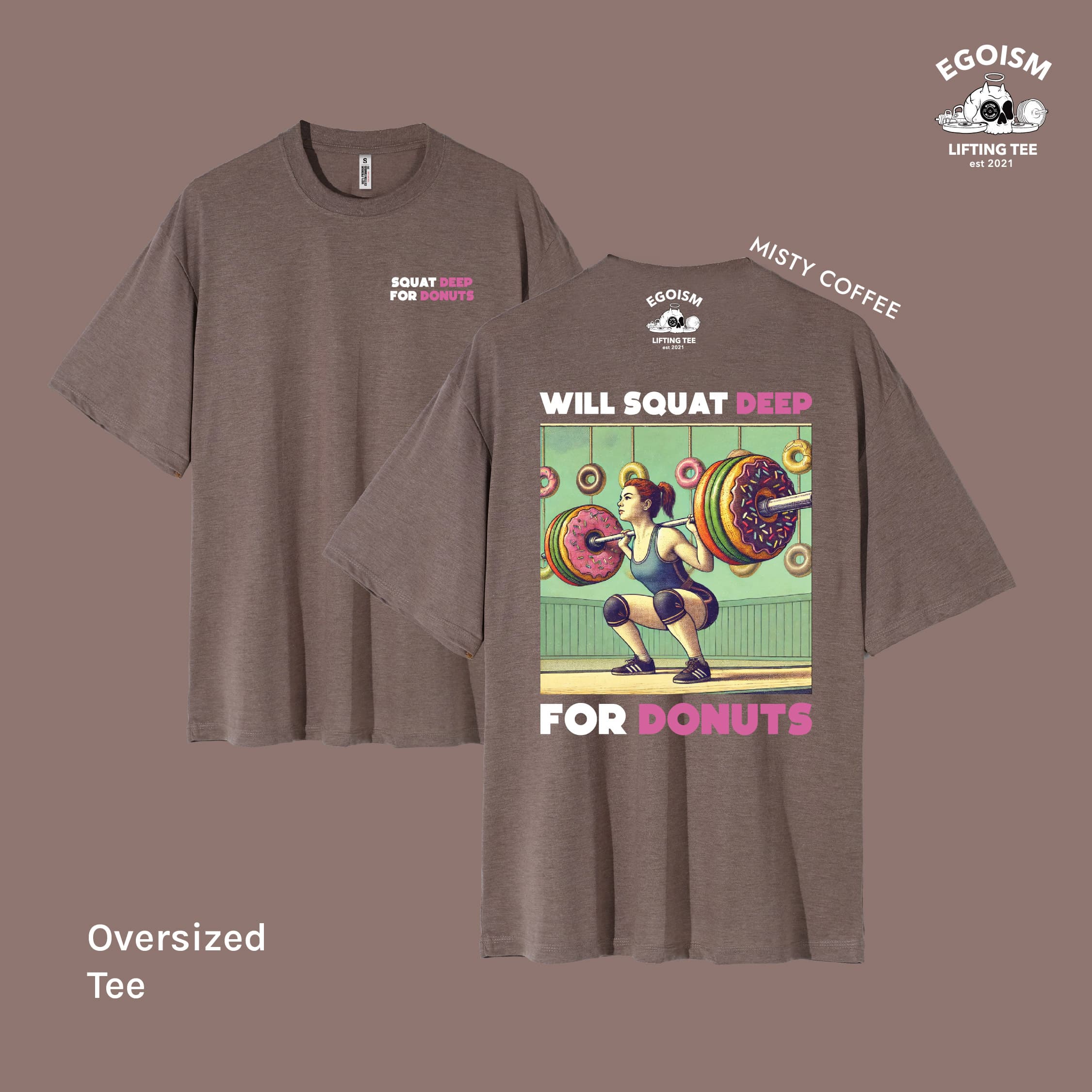 squat for donut tshirt 29