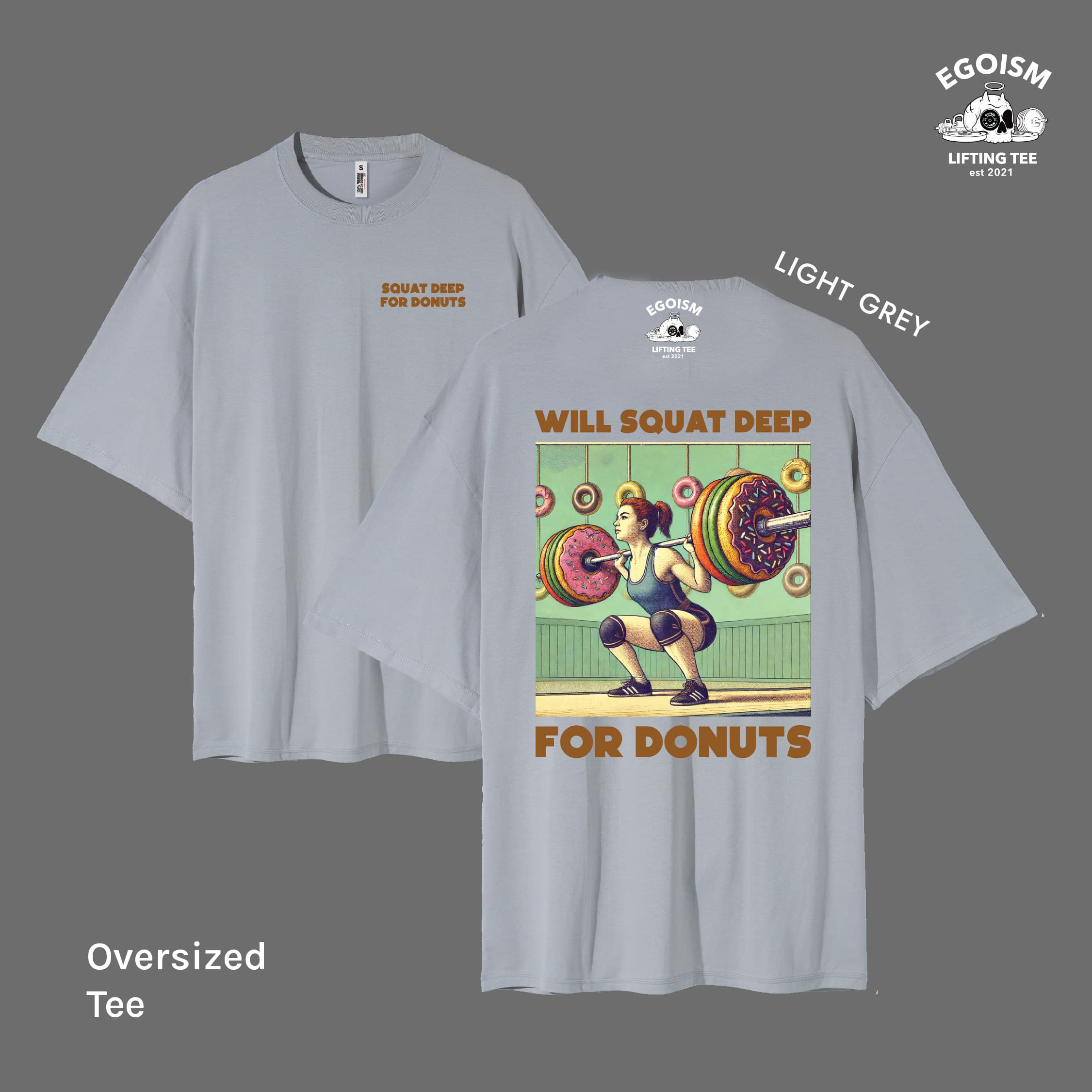 squat for donut tshirt 34
