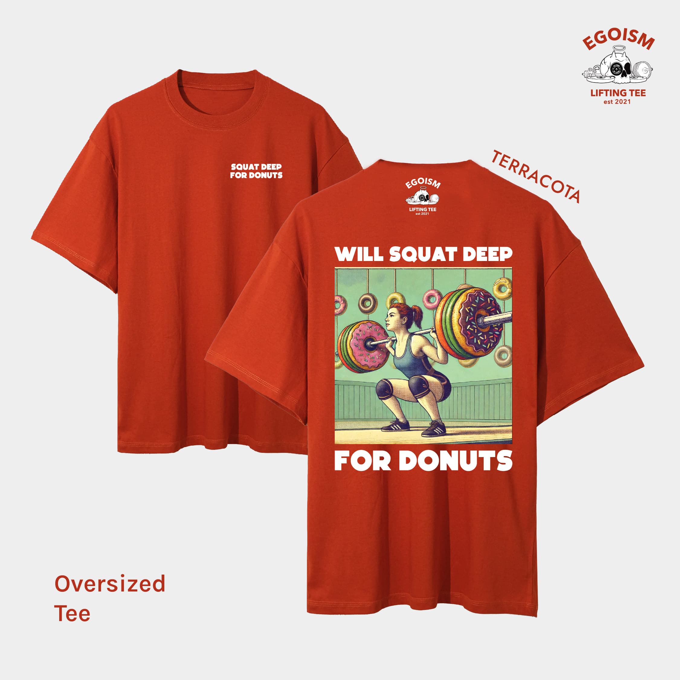 squat for donut tshirt 38