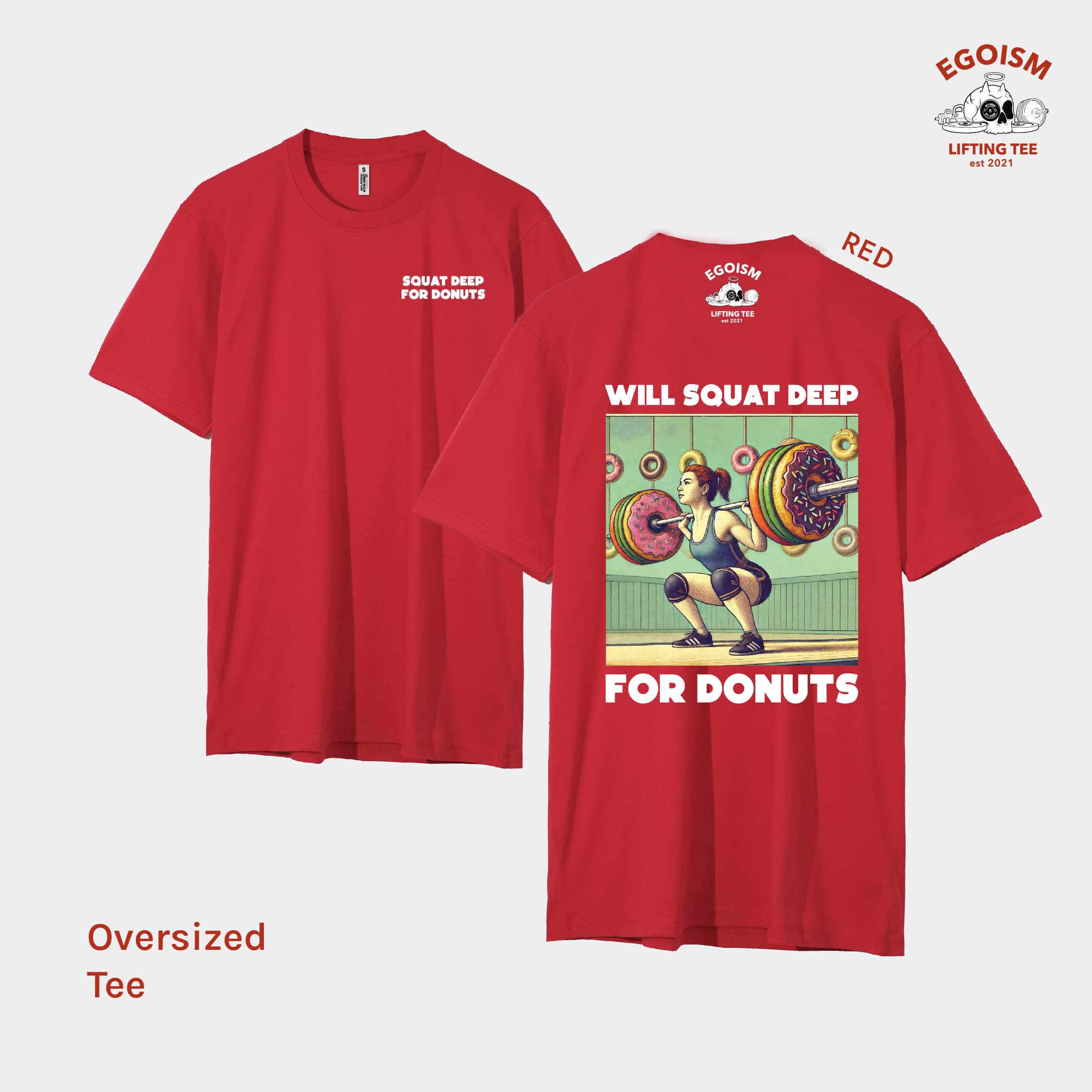 squat for donut tshirt 39
