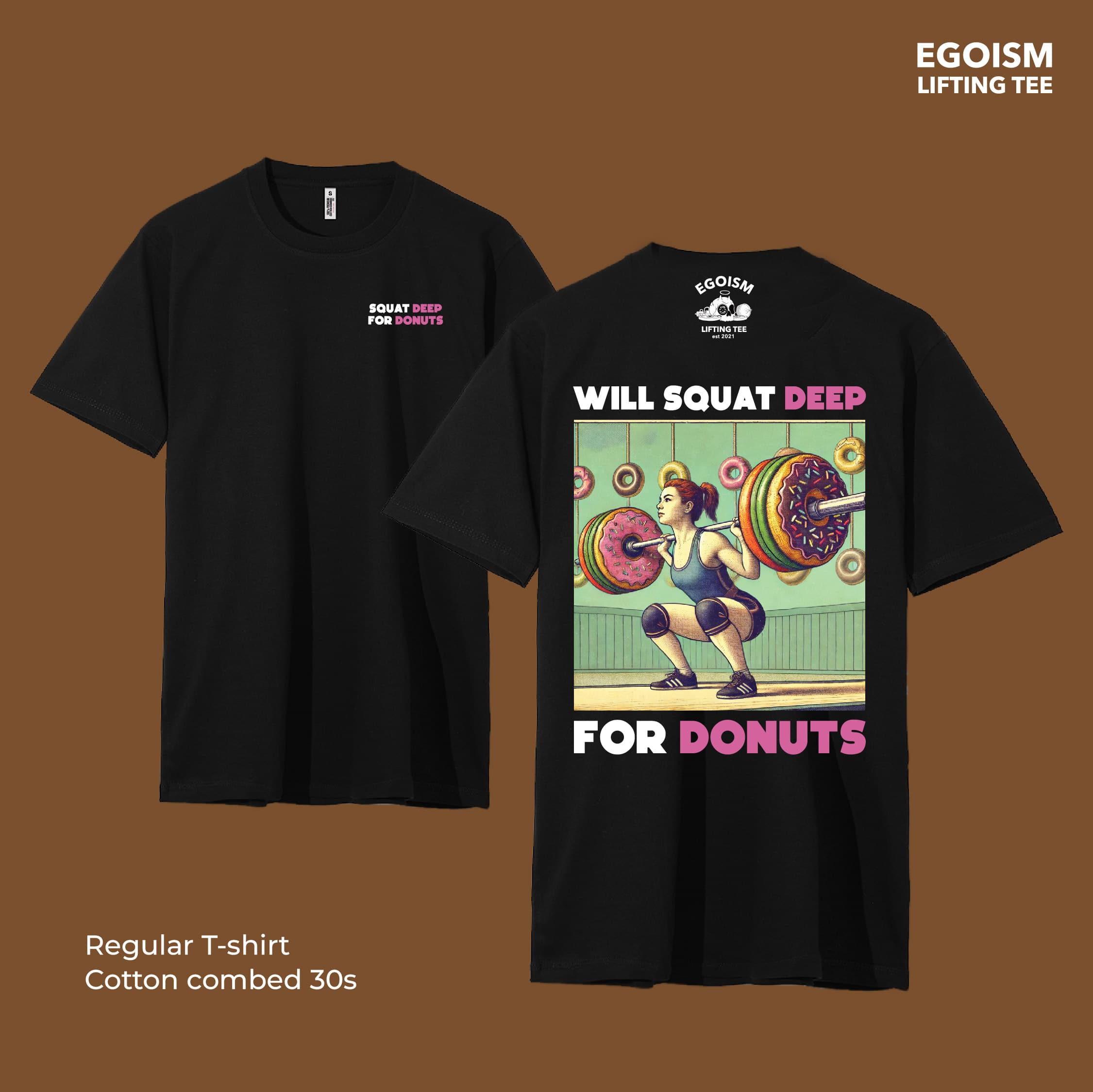 squat for donut tshirt 41